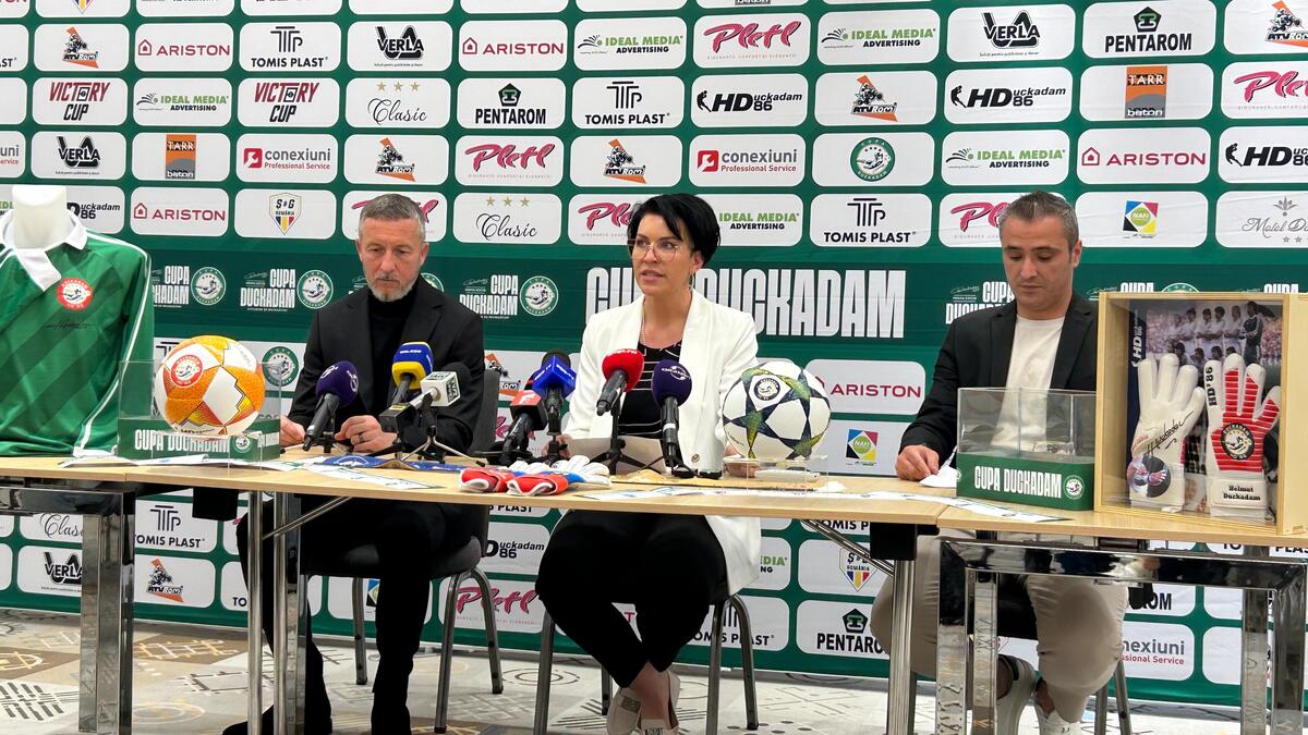 Conferință de presă Mihai Stoica și Alexandra Duckadam pentru „Cupa Duckadam”/ Foto: Iosif Popescu - GOLAZO.ro.jpeg