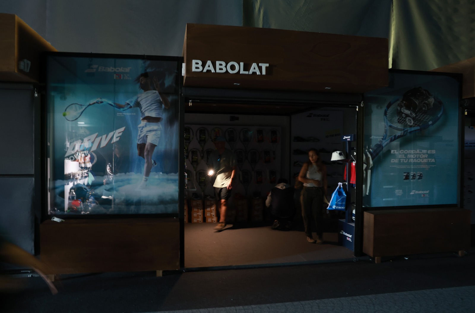 Pana de curent de la Madrid Open (foto: Getty Images)