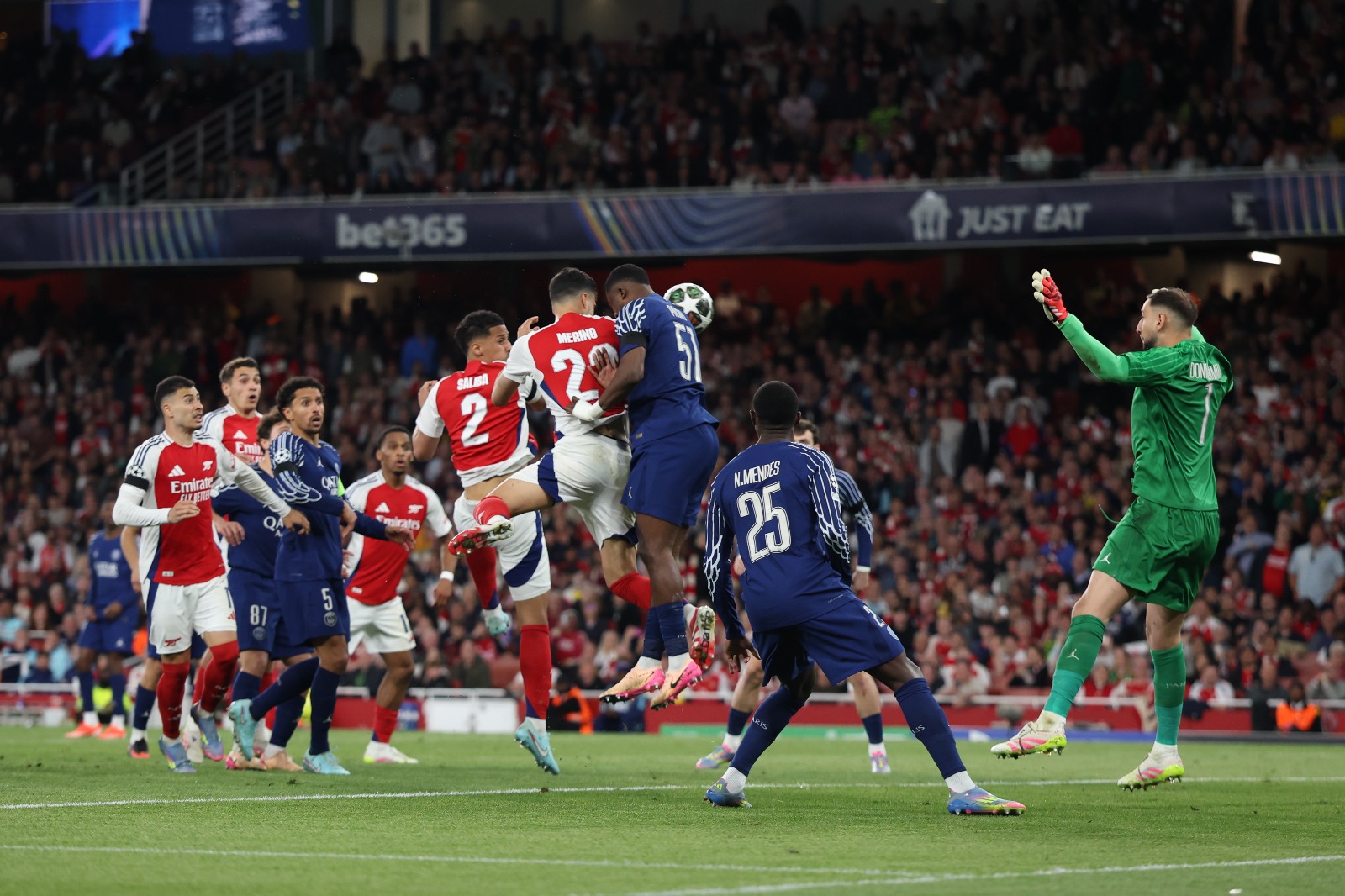 Arsenal - PSG, semifinale Liga Campionilor (manșa tur). FOTO: Getty Images