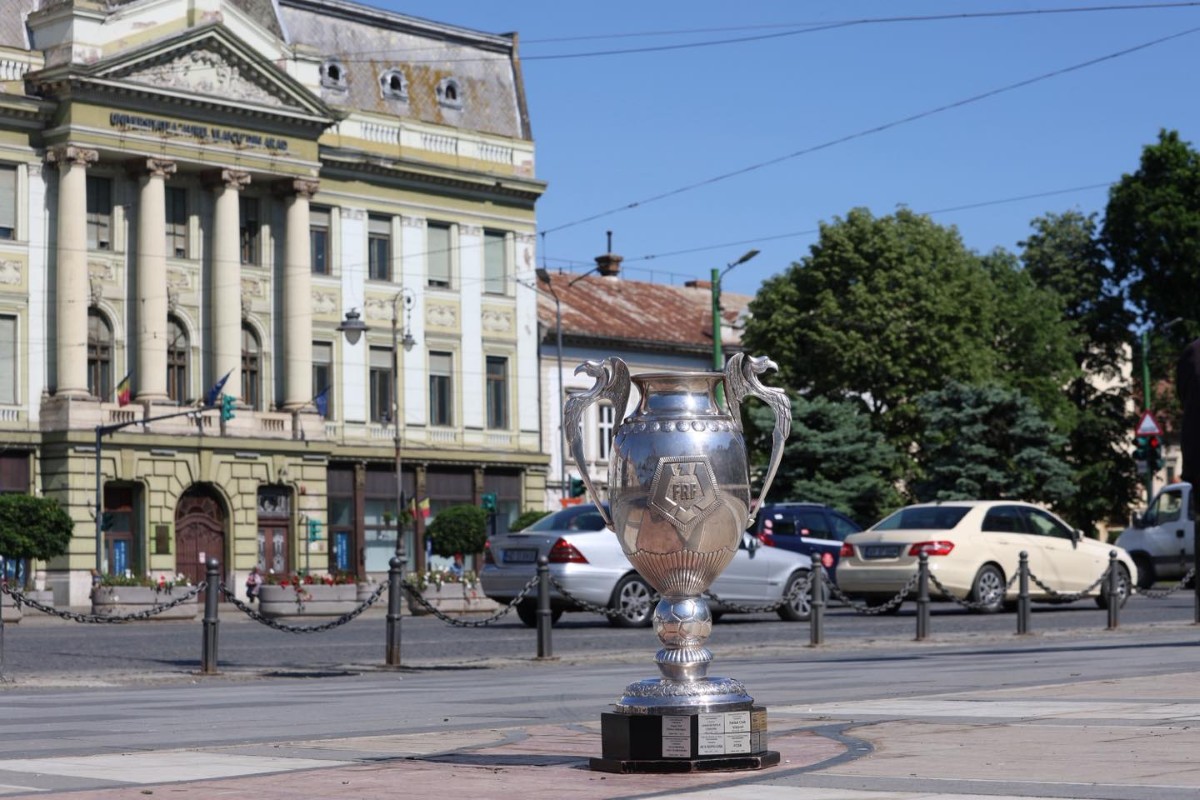 Cupa României a ajuns la Arad