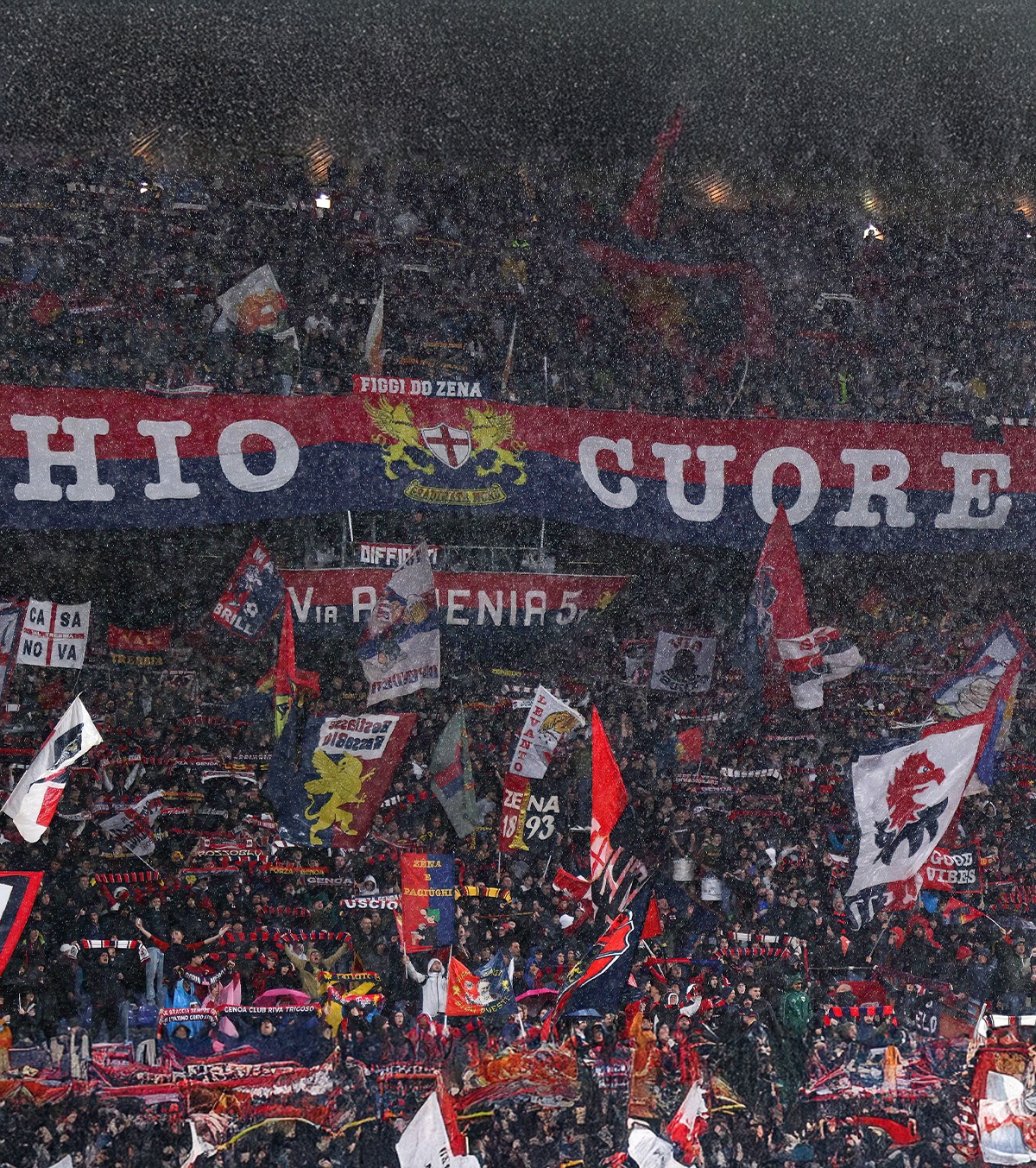 Genoa a sărbătorit cu artificii Fanii echipei lui Dan Șucu au explodat de bucurie , după ce rivala din oraș a retrogradat în Serie C