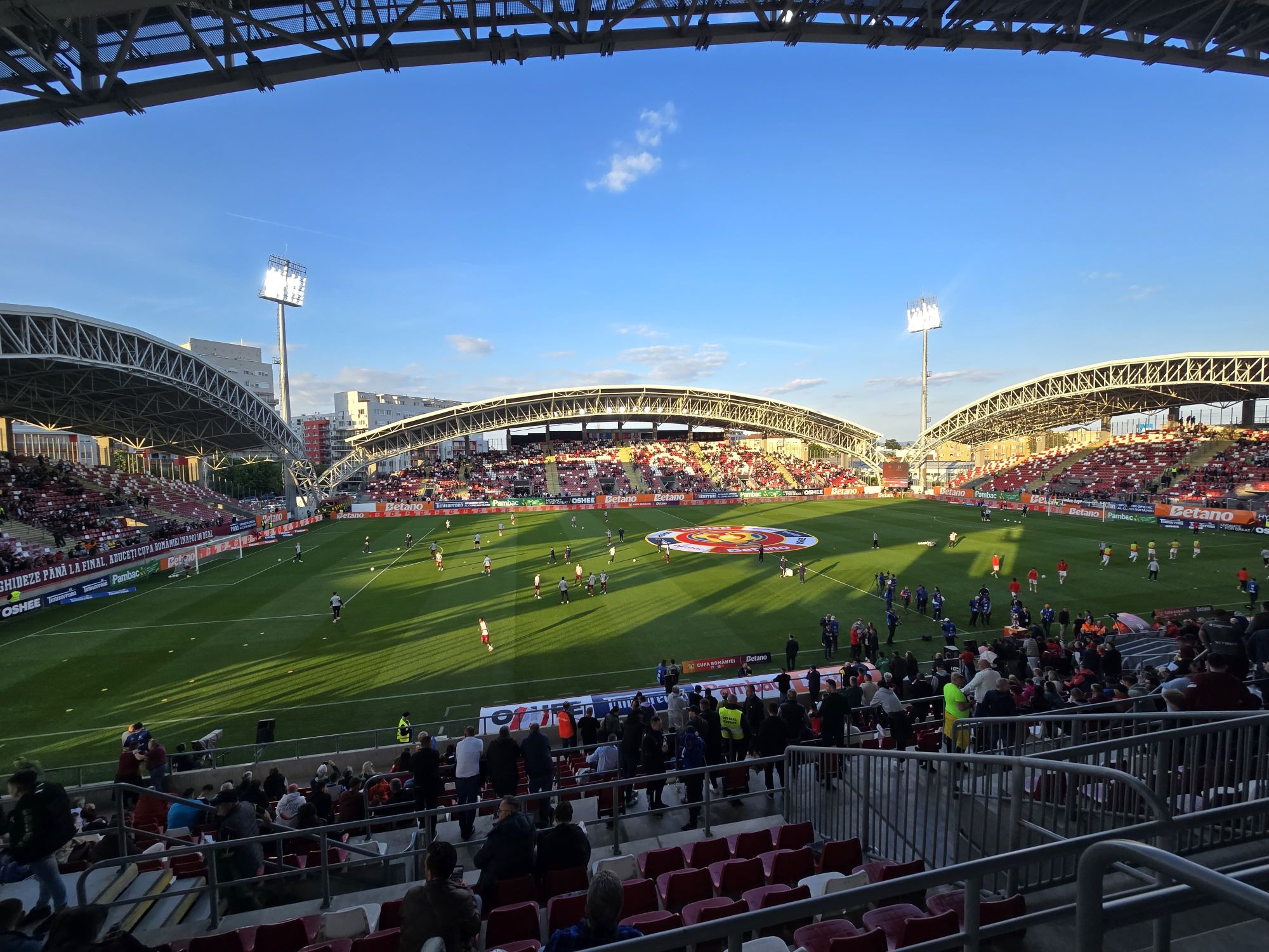 Cupa României: Hermannstadt - CFR Cluj, înainte de meci (FOTO Raed Krishan/GOLAZO.ro)