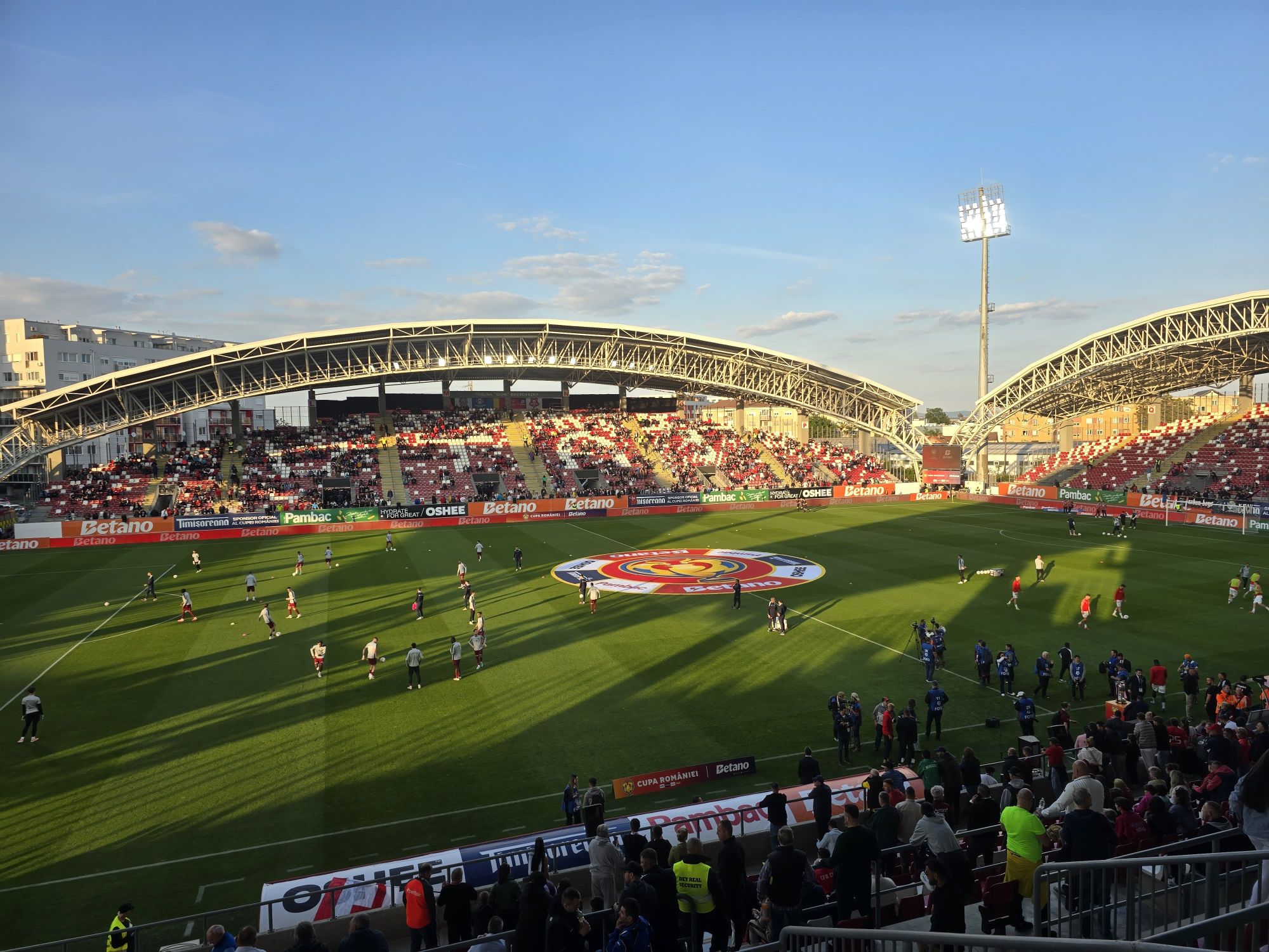 Cupa României: Hermannstadt - CFR Cluj, înainte de meci (FOTO Raed Krishan/GOLAZO.ro)