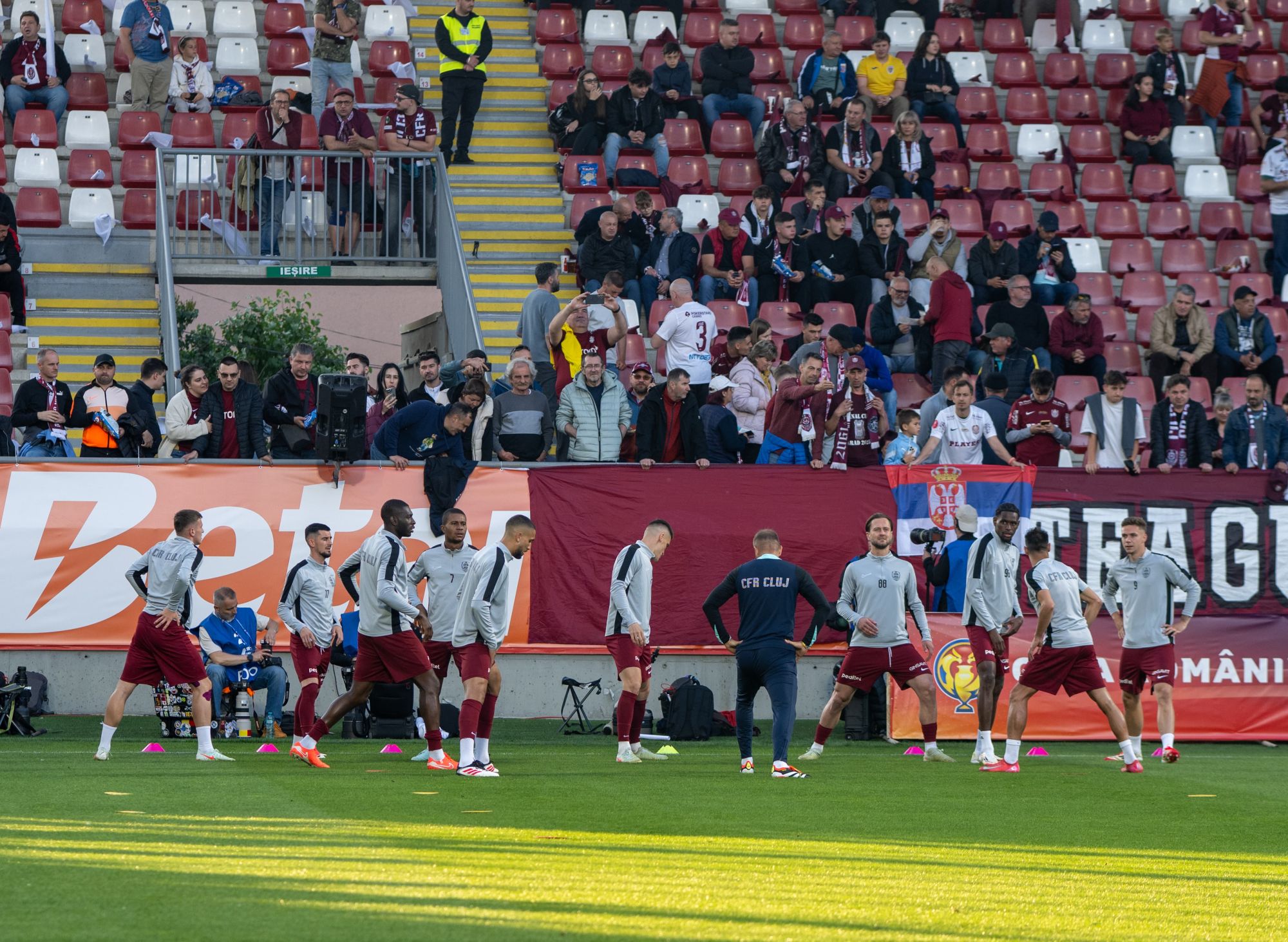 Cupa României: Hermannstadt - CFR Cluj, înainte de meci (FOTO Raed Krishan/GOLAZO.ro)