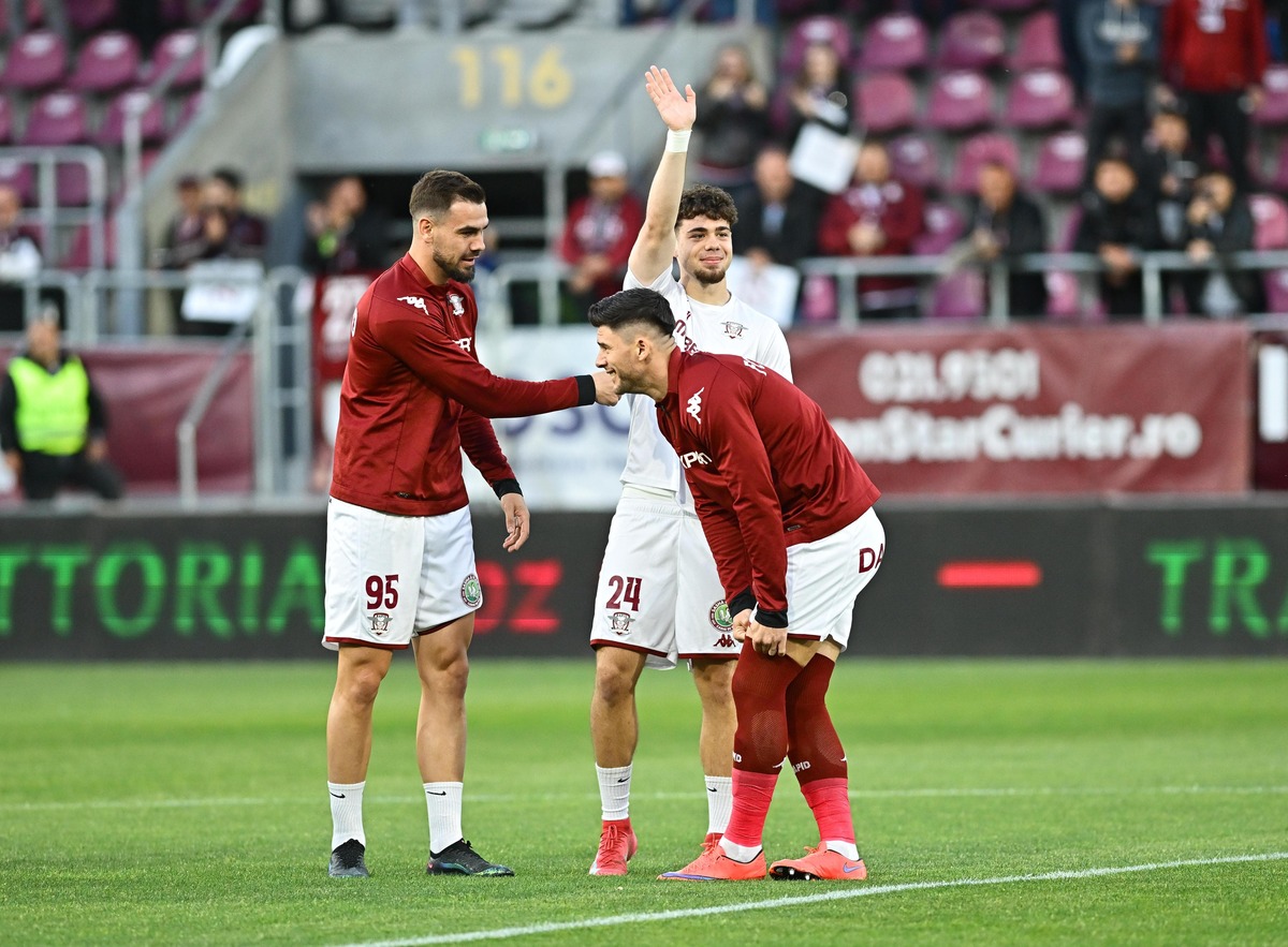 Rapid - CFR Cluj, înainte de meci/ Foto: Raed Krishan - GOLAZO.ro.jpeg
