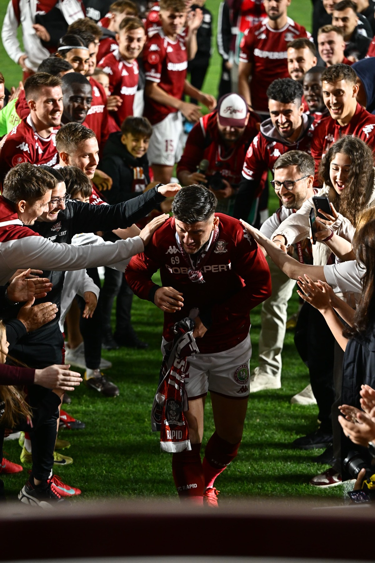 Săpunaru, emoționat la meciul de retragere/ Foto: Raed Krishan - GOLAZO.ro.jpeg