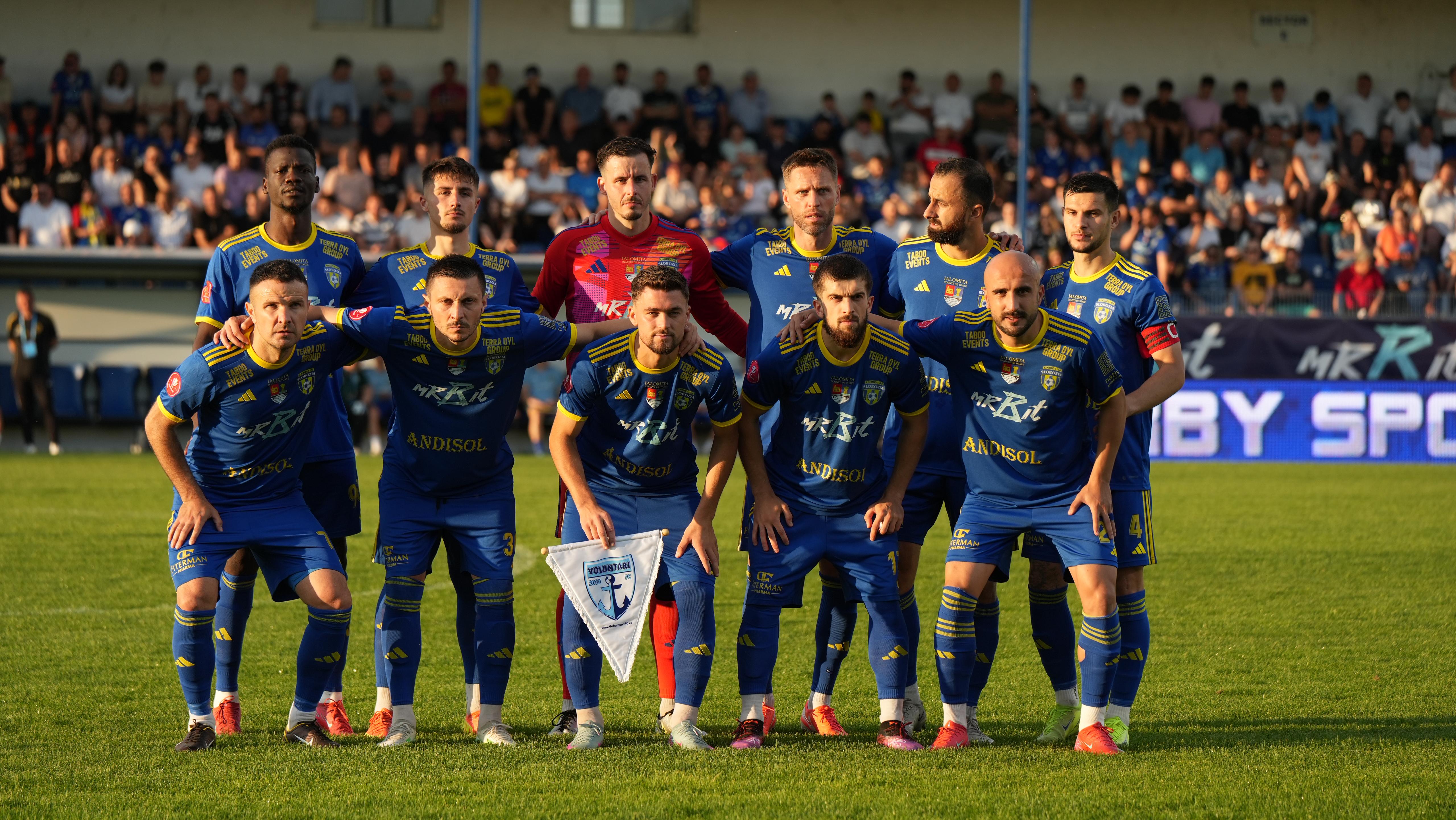 Unirea Slobozia - Voluntari (foto: Iosif Popescu / GOLAZO)