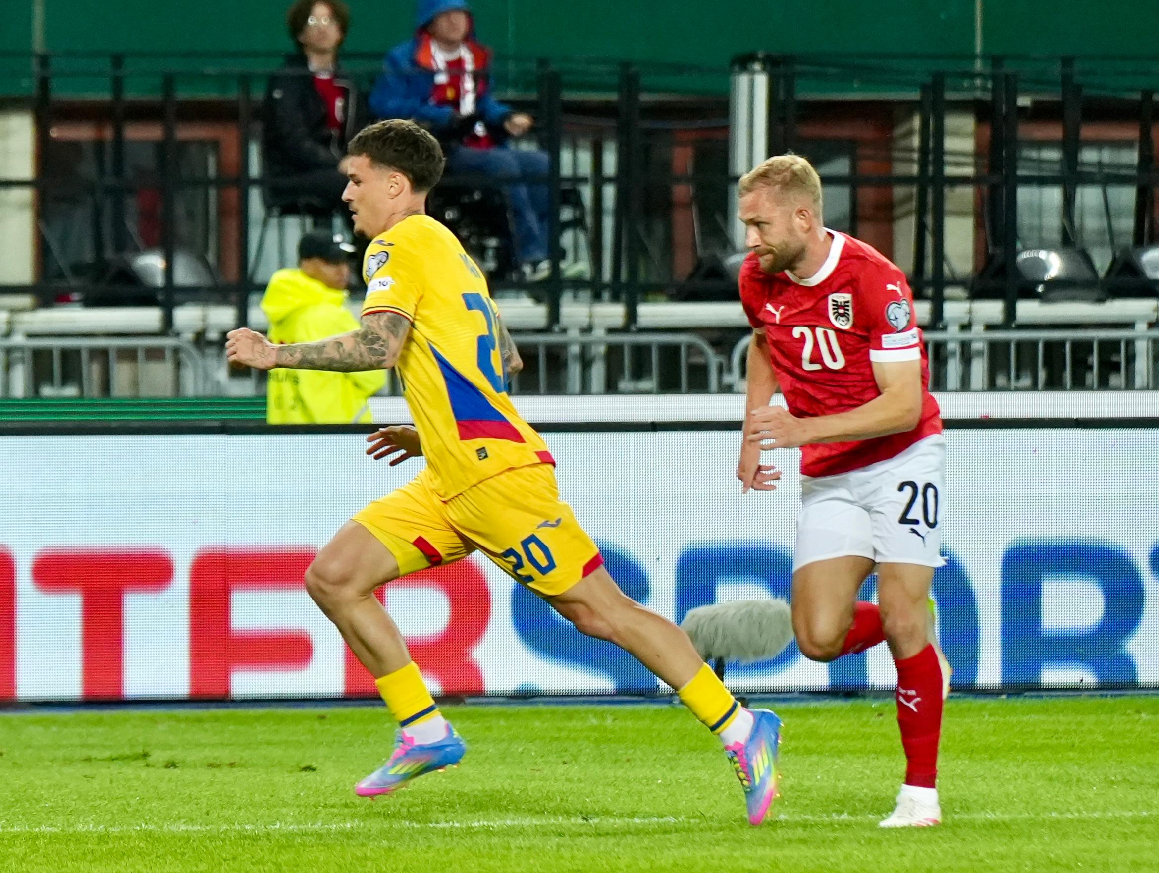 Austria - România (foto: Iosif Popescu / GOLAZO)