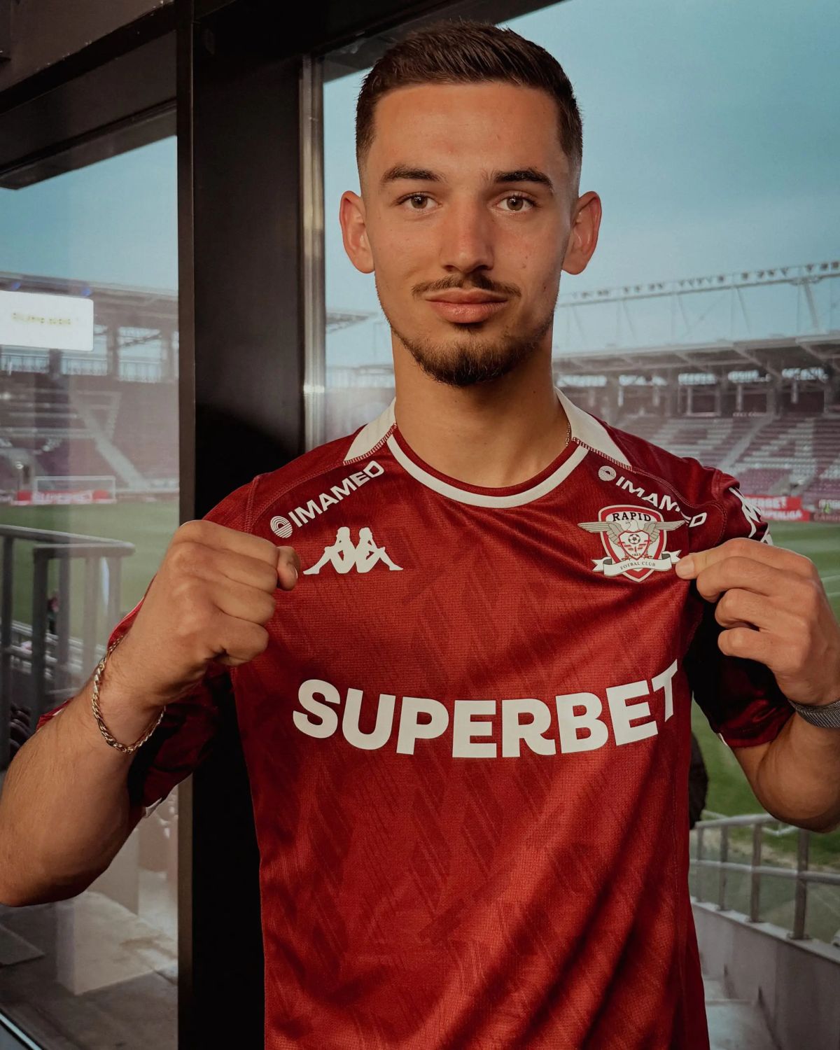 Drilon Hazrollaj/ Foto: Facebook @Rapid