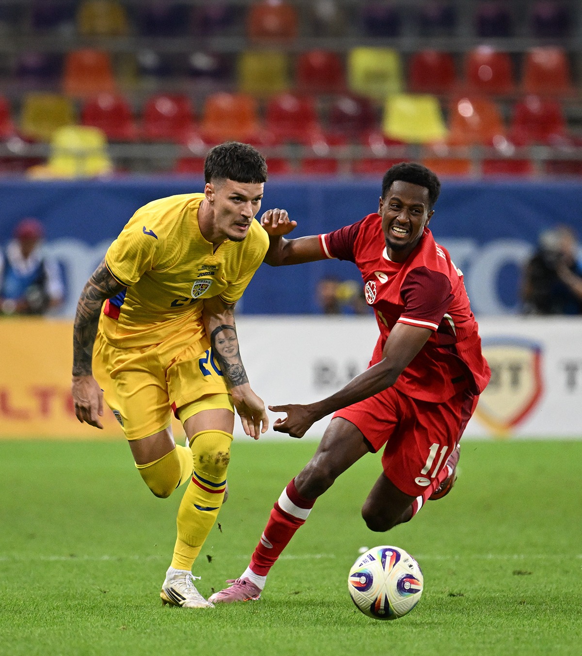 Dennis Man, descumpănit Atacantul echipei naționale, după eșecul contra Canadei: „Nu s-a putut, nu avem ce să facem”