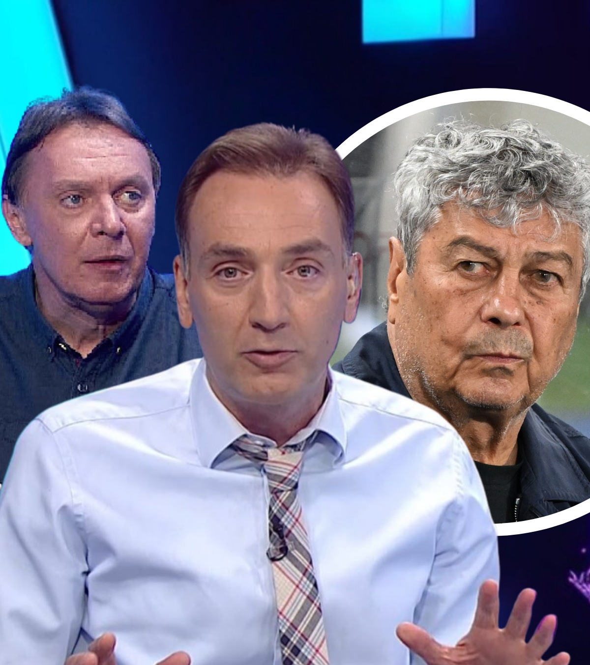 „Voi nu cunoașteti nici numele jucătorilor” Cristi Geambașu și Radu Naum l-au contrat, în direct, pe Lucescu:  „Cum a fost când spuneați de Sorescu?”