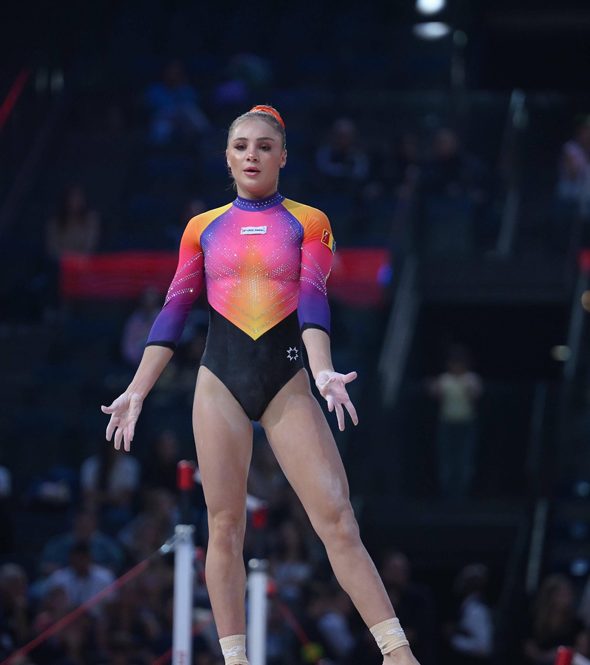 Aur pentru Sabrina Voinea! Gimnasta româncă a obținut cel mai bun rezultat la sol, la Cupa Mondială de la Paris