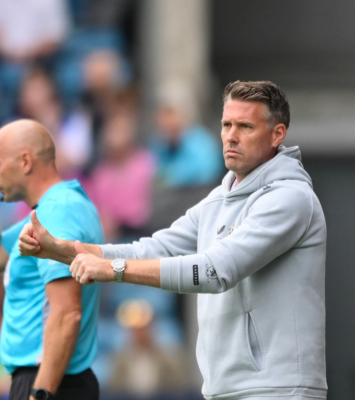 Moment cum rar vezi Un antrenor din Anglia și-a certat propriii fani : „Nu vreau să văd așa ceva. Nu-mi place”