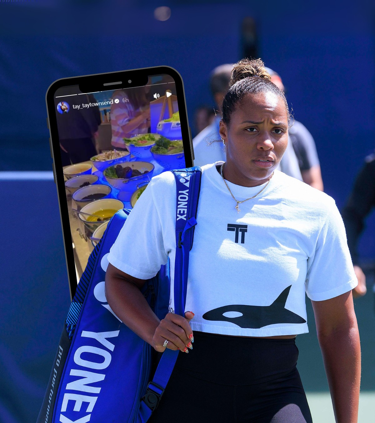 „Cel mai nebunesc lucru” Taylor Townsend, reacție după ce a criticat mâncarea de la Billie Jean King Cup: „Aceşti oameni ucid broaşte-taur”