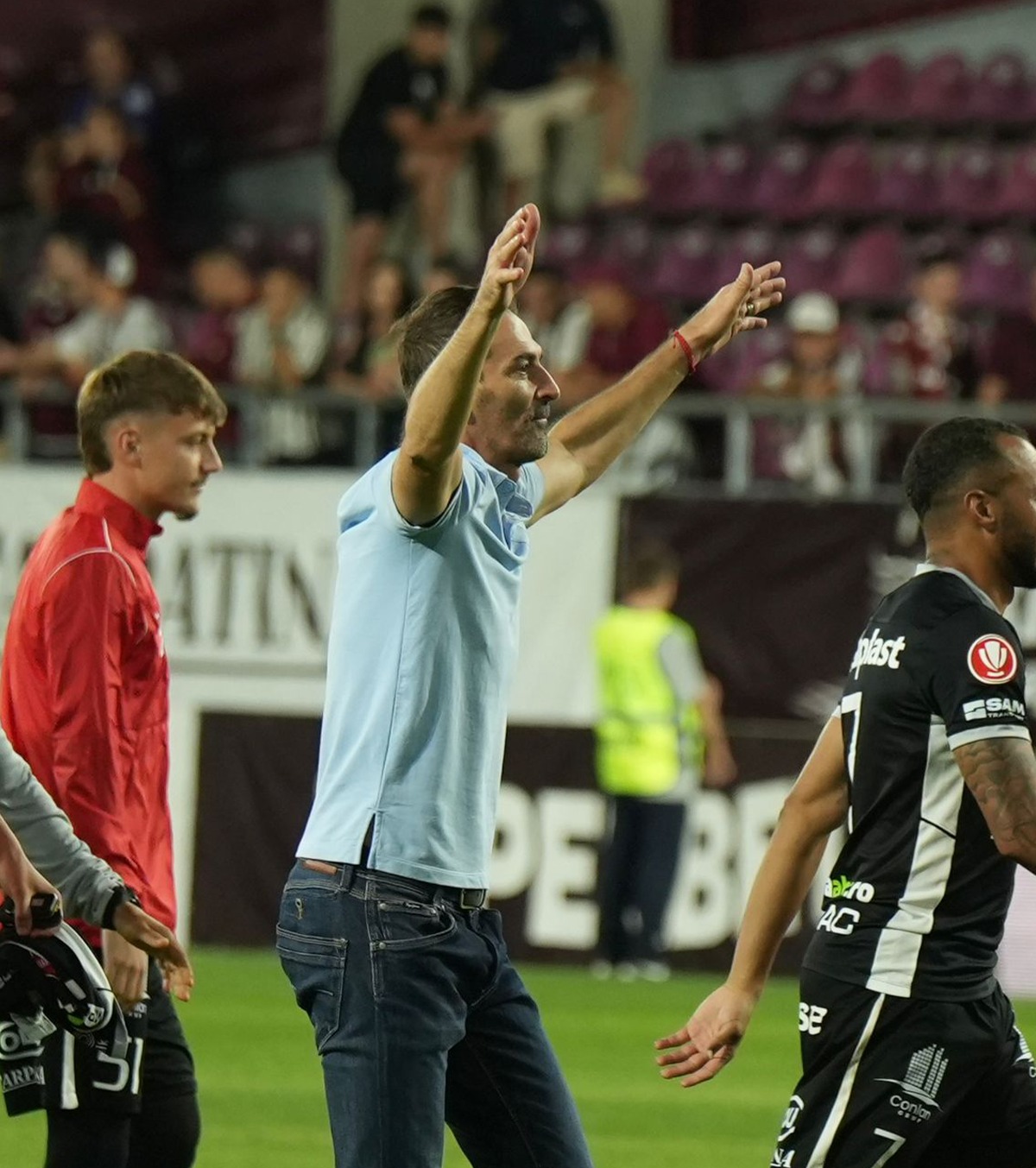 „Am avut pulsul ridicat” Replica lui Marius Măldărășanu după ce a fost înjurat de fanii giuleșteni