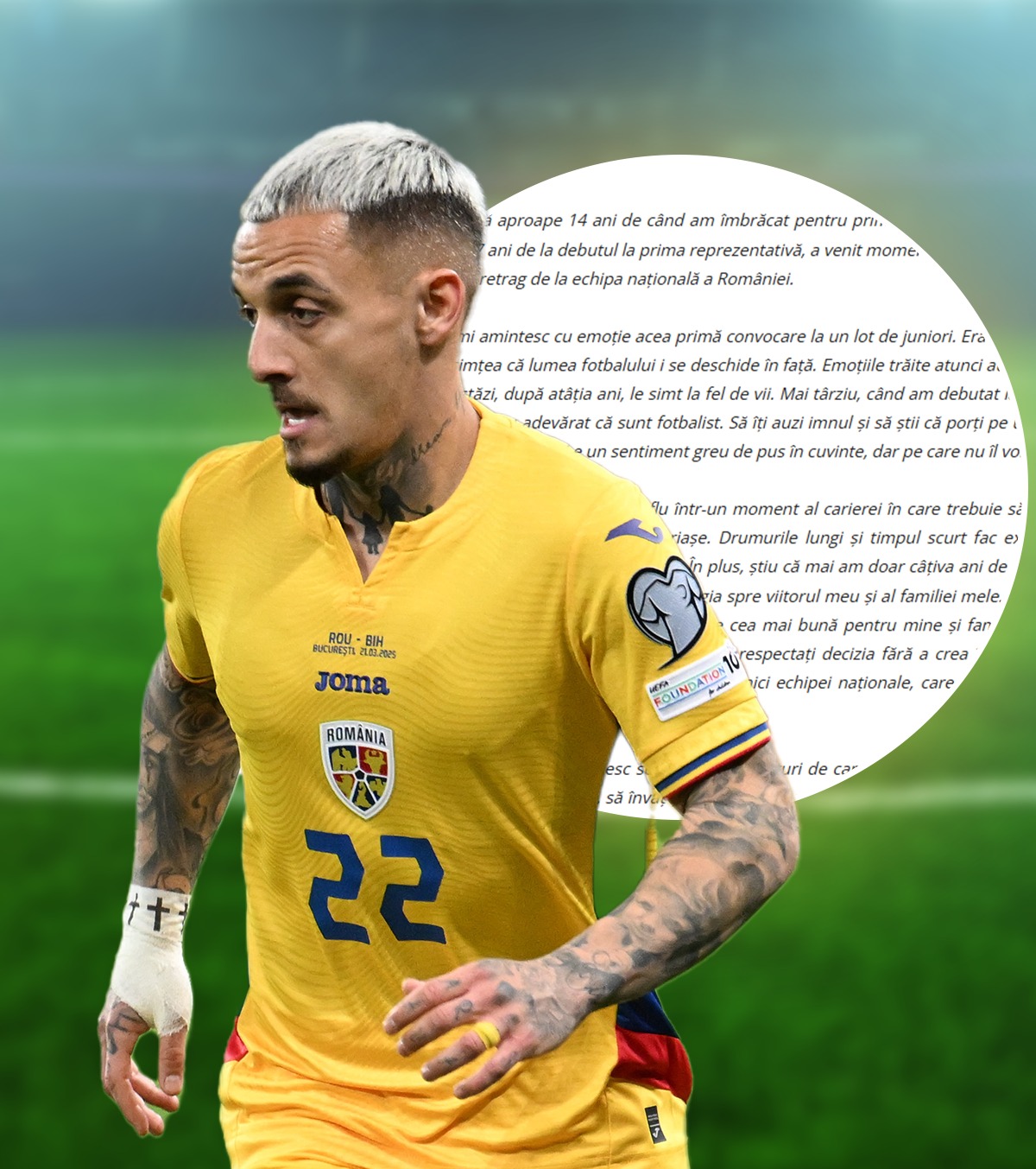 Mitriță nu e primul Extrema este al 10-lea tricolor retras de la națională în ultimii 15 ani printr-o scrisoare