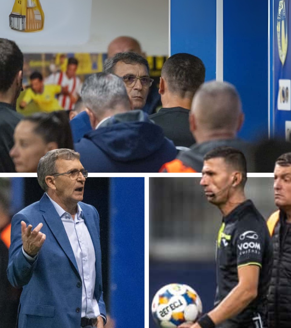 Neagoe, ceartă pe tunel Antrenorul Petrolului a făcut scandal la pauză! S-a dus după arbitrul Marcel Bîrsan