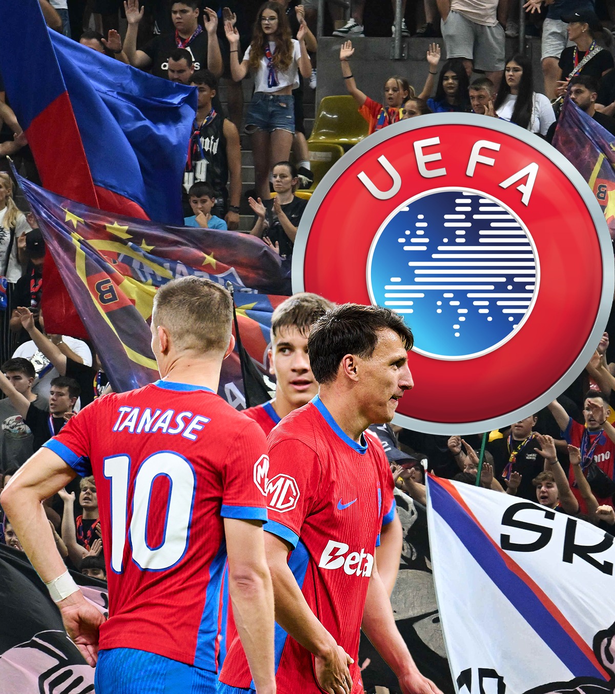 FCSB riscă. UEFA are „spion” Urmăriți pentru rasism. Alarmă la roș-albaștri cu Young Boys după ultima decizie a forului continental