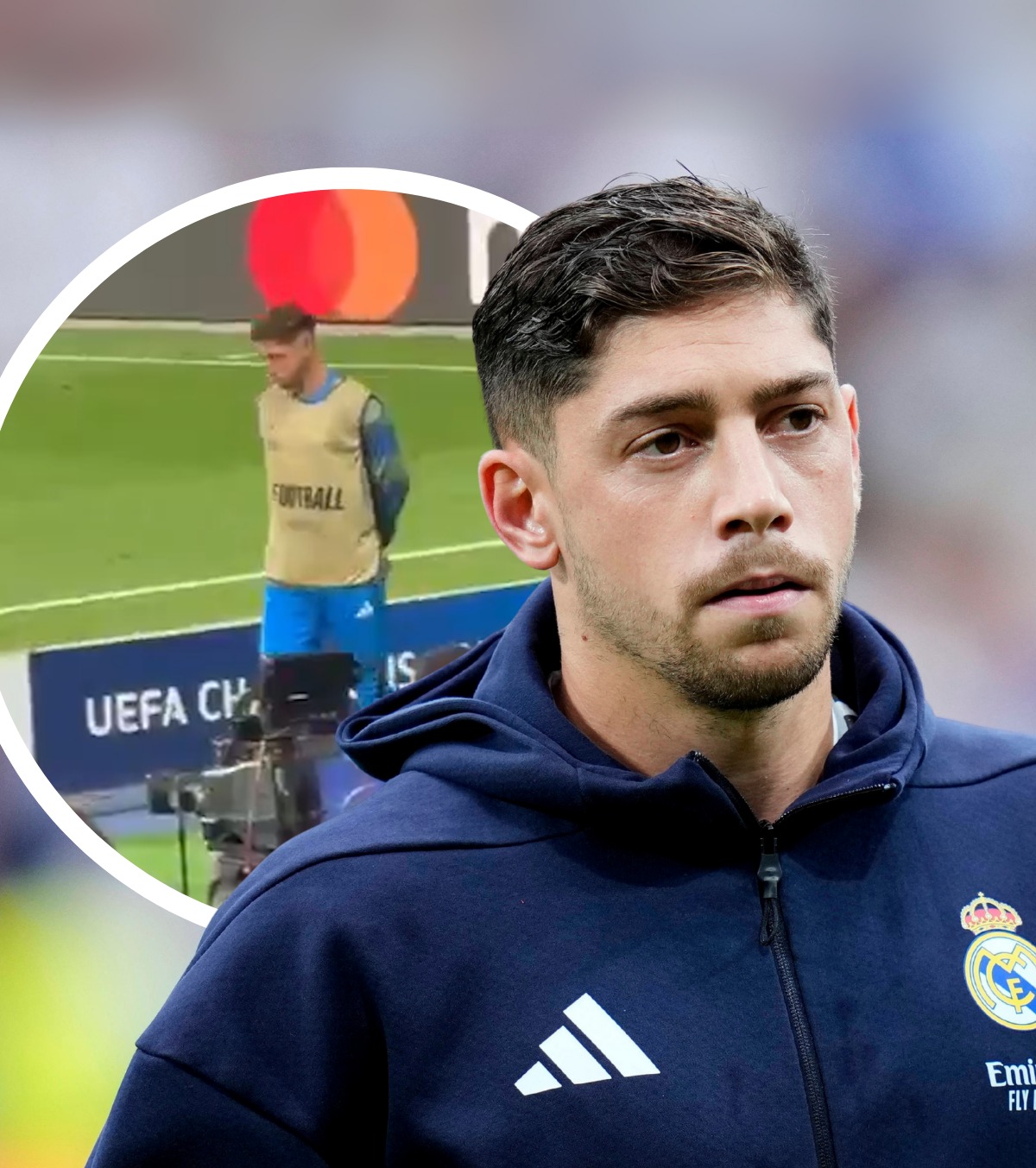 Criticat de suporteri VIDEO Federico Valverde, luat la țintă după ce fanii au văzut imaginile de la încălzire la meciul cu Kairat + Reacția fotbalistului