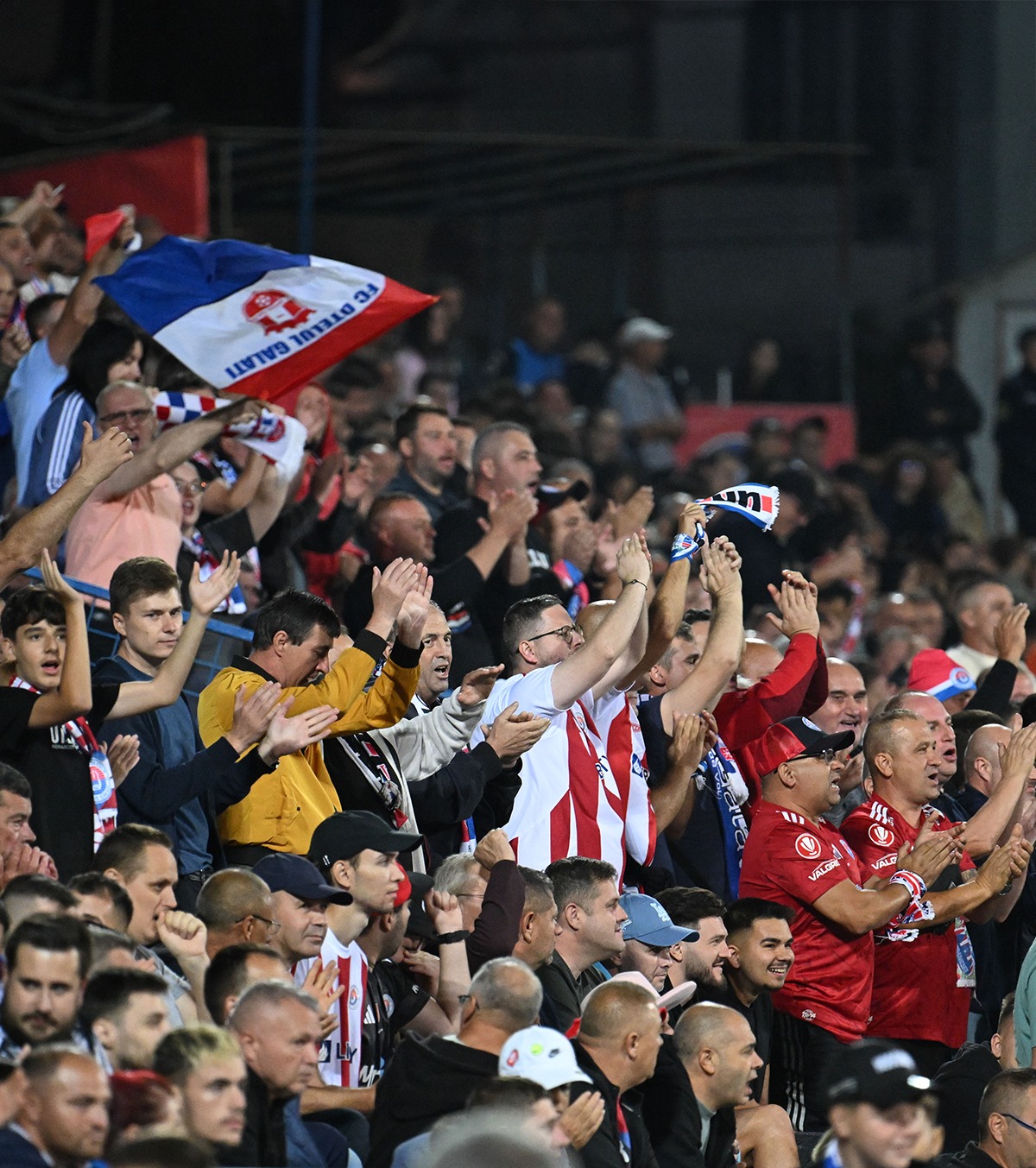 „Am vrut să tragem un semnal de alarmă” Peluza Nord Galați  se întoarce pe stadion, după două luni de proteste