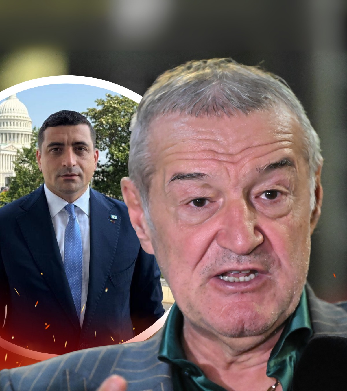 Continuă războiul Becali - Simion Patronul FCSB, atac dur la liderul AUR: „Băi piticanie, dacă vrei să ne împăcăm, dă telefon la împărat”