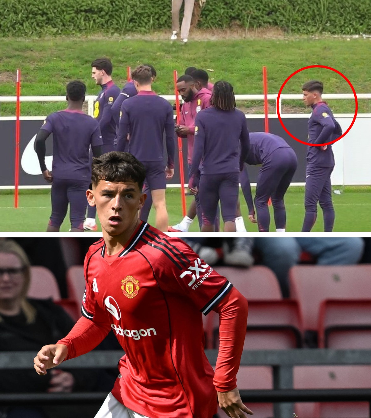 Un nou star al Angliei? Thomas Tuchel l-a chemat la antrenamentul naționalei pe puștiul-minune al lui Manchester United. Cum l-a impresionat pe Amorim