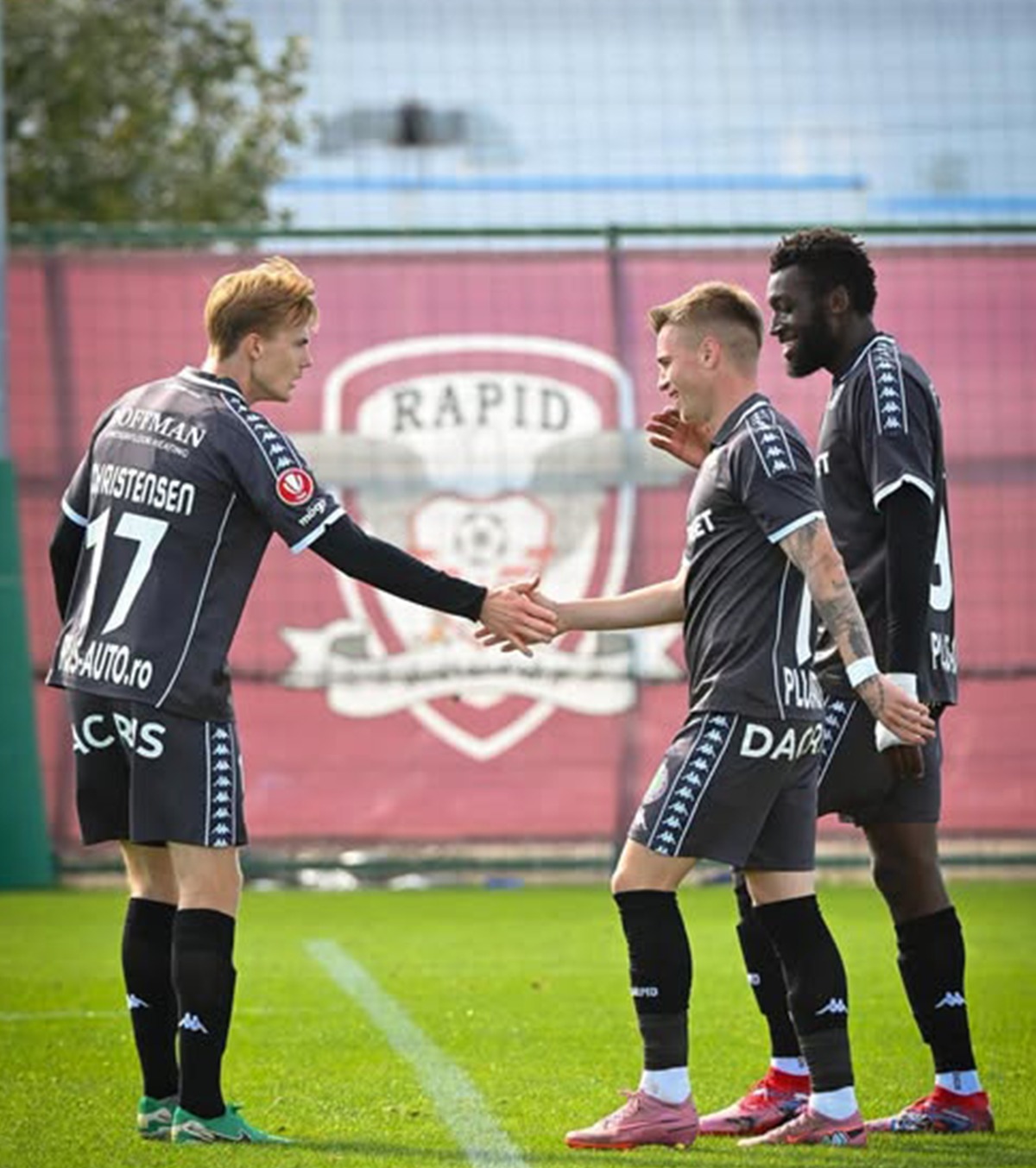 Victorie înainte de derby-ul cu Dinamo Rapid a făcut scor de tenis în amicalul cu CS Tunari » Bolgado a reușit o „dublă”