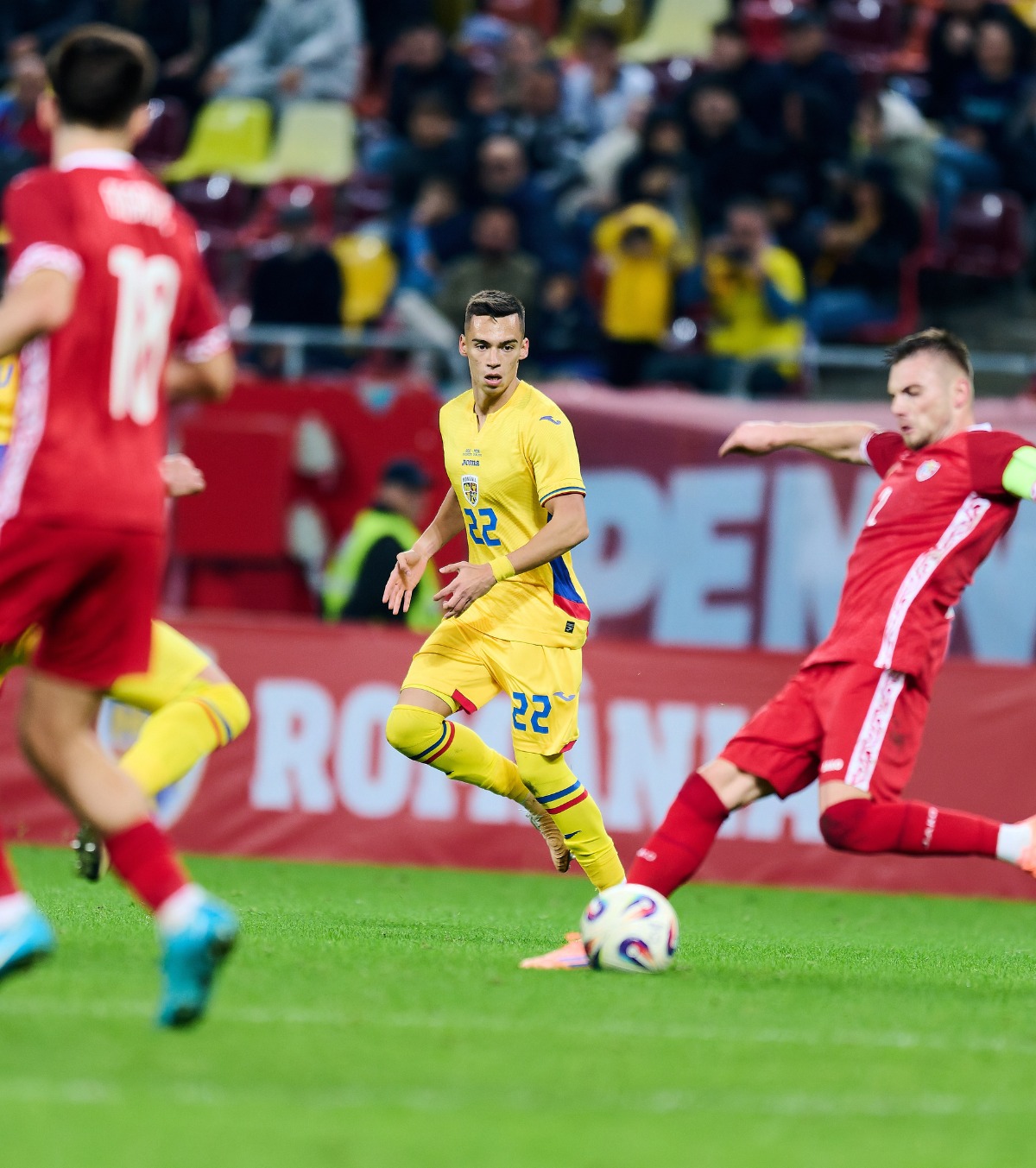 „Pulsul era foarte mare!” Senzațiile trăite de Cătălin Cîrjan, la debutul pentru echipa națională