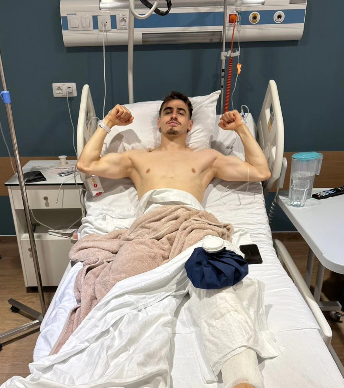 „Are deficit muscular de 11 cm” Mihai Stoica,  șocat de accidentarea unui fotbalist: „M-am dat înapoi când am văzut”