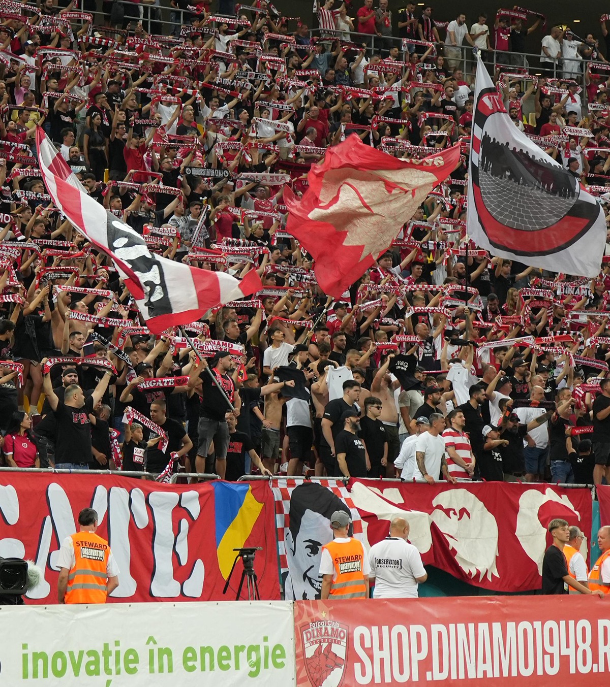Dinamo, apel către suporteri Inițiativa prin care „câinii” vor să intre în Cartea Recordurilor la derby-ul cu Rapid