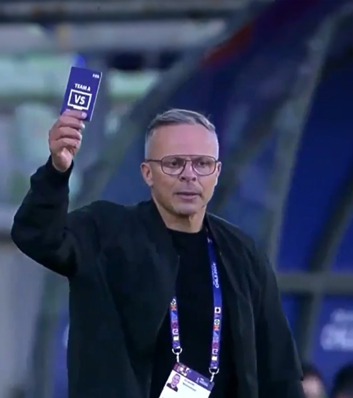 Moment inedit la Mondialul U20 VIDEO. Selecționerul a folosit noul cartonaș  din fotbal » Ce s-a întâmplat apoi