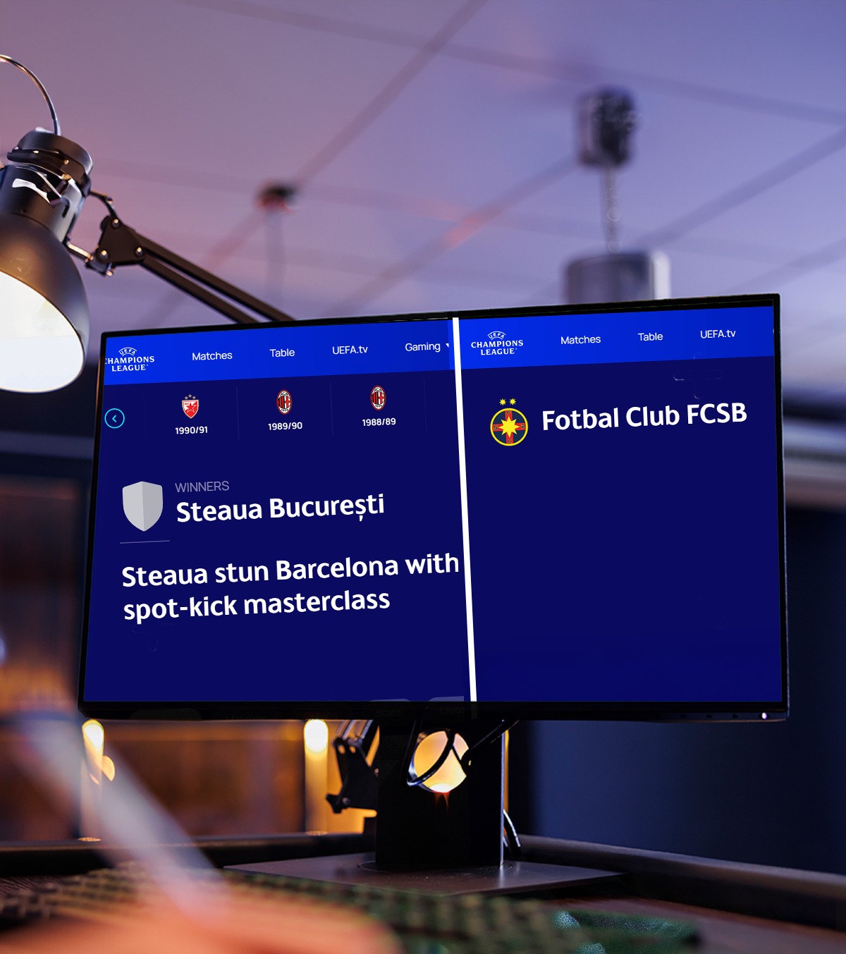 UEFA a „mutat” CCE de la FCSB la Steaua Modificare de ultimă oră pe site » Becali: „Hackereală!” + Steliștii jubilează: „Game over, FC FCSB!”