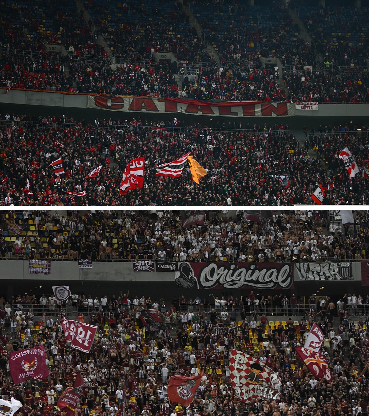 A început „războiul” galeriilor Mesajul postat de  Peluza Cătălin Hîldan înainte de Dinamo - Rapid: „În 10 ani, sărbătoresc un mileniu”