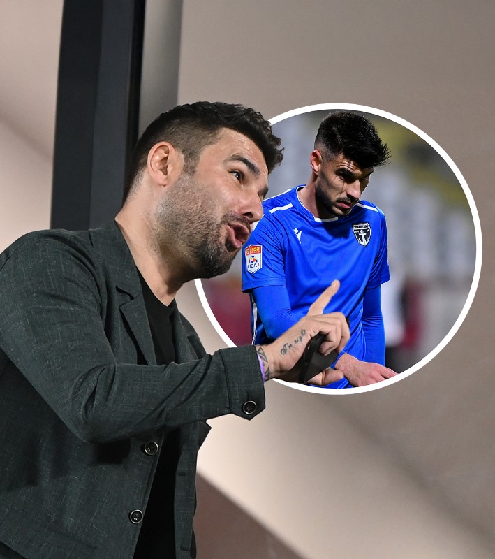 „L-am dat afară”  Cum l-a exclus Mutu din lot pe jucătorul parior: „S-a dovedit ce am zis” » Fotbalistul încă joacă în Liga 1