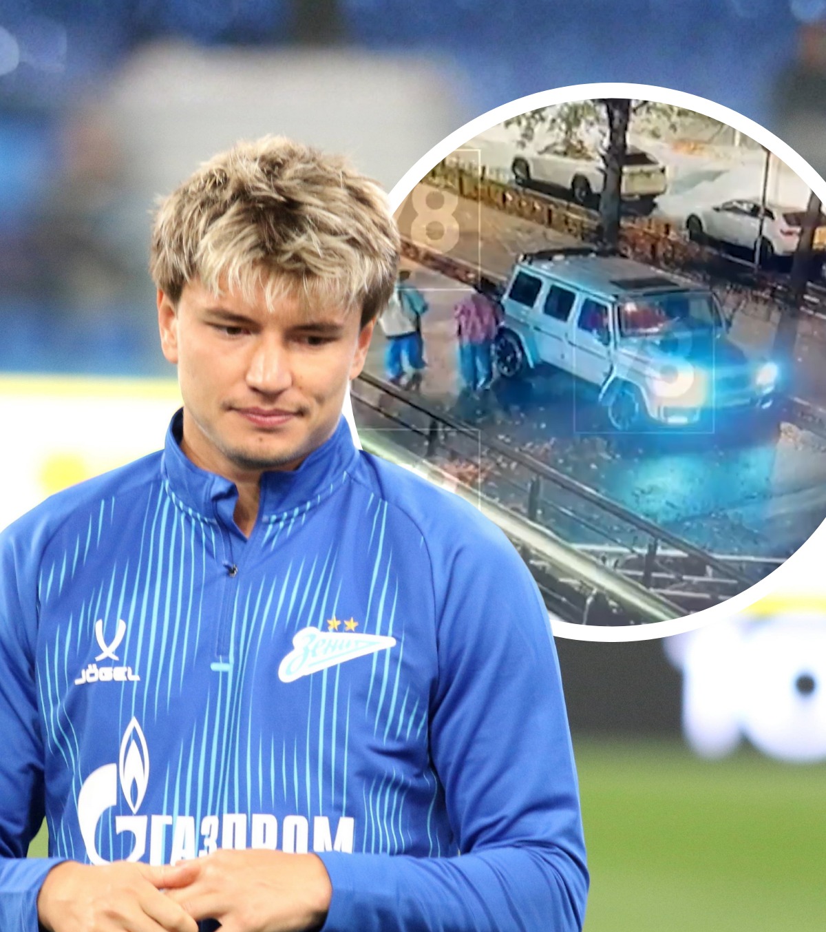 La un pas de răpire în Rusia! FOTO+VIDEO. Momentul în care un jucător de la Zenit Sankt Petersburg e atacat pe stradă: „I-a doborât pe răpitori!”