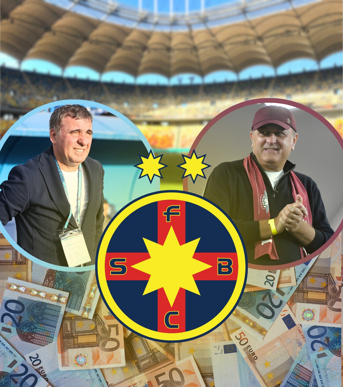 Becali sperie sponsorii Raport incredibil: doar FCSB n-a reușit să-și mărească veniturile din publicitate + Hagi și Șucu, exemple