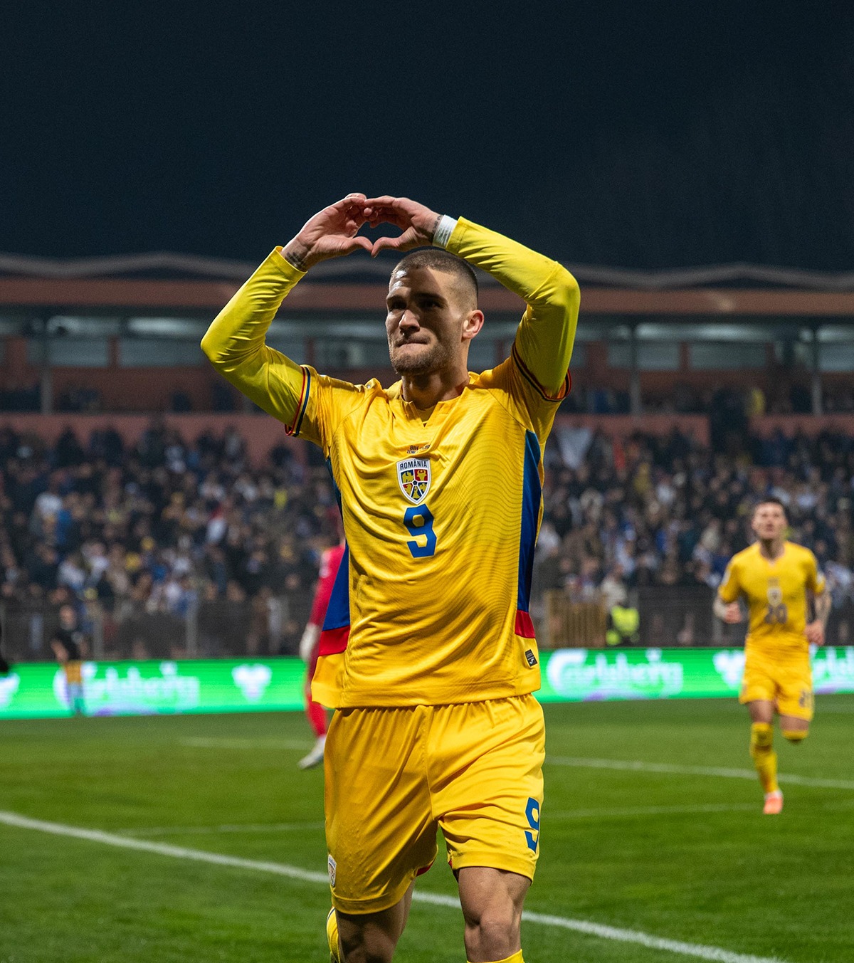 Bîrligea i-a amuțit pe bosniaci FOTO. Atacantul celor de la FCSB a deschis scorul cu o execuție de senzație