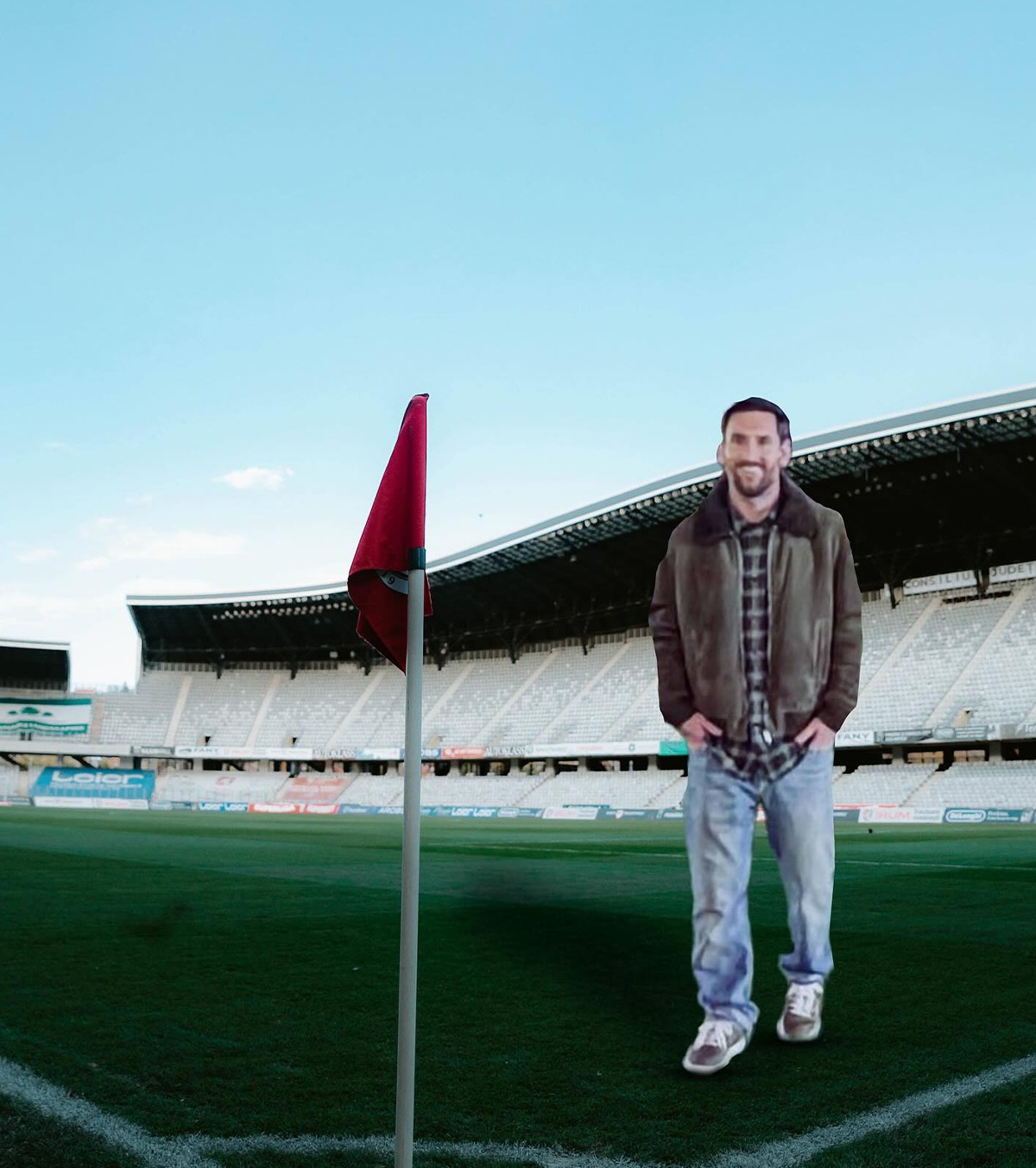 „Mulțumim pentru vizită, Leo” Gazon hibrid de aproape 300.000 de euro pe Cluj Arena, „inaugurat” cu Messi