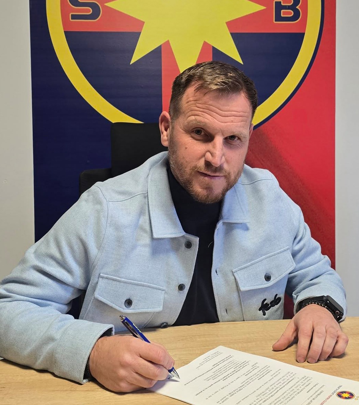Cernat, oficial la FCSB Campiona României și-a prezentat noul director sportiv
