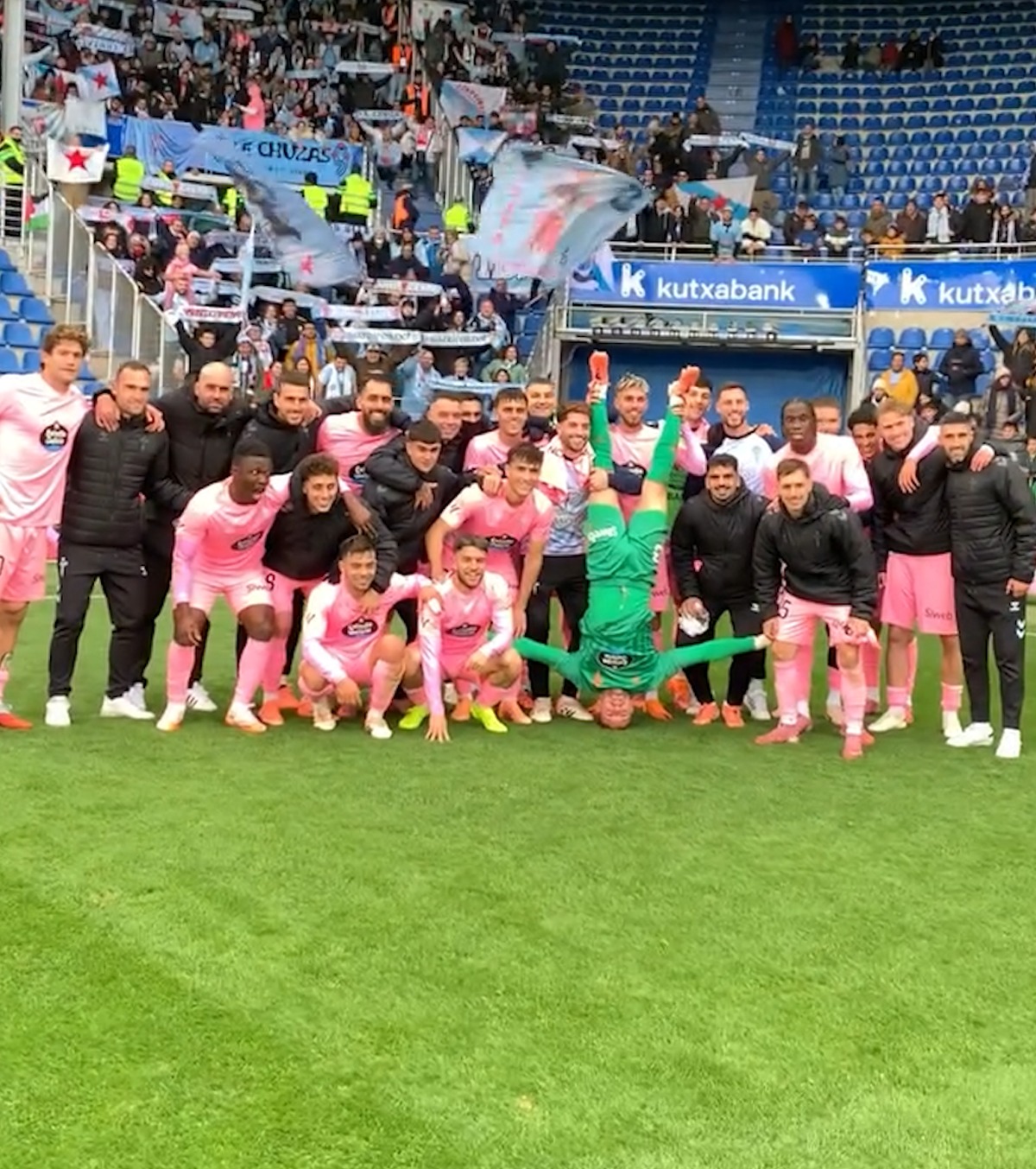 Ionuț Radu a oferit imaginea etapei Modul inedit în care internaționalul român a sărbătorit victoria din La Liga a celor de la Celta Vigo