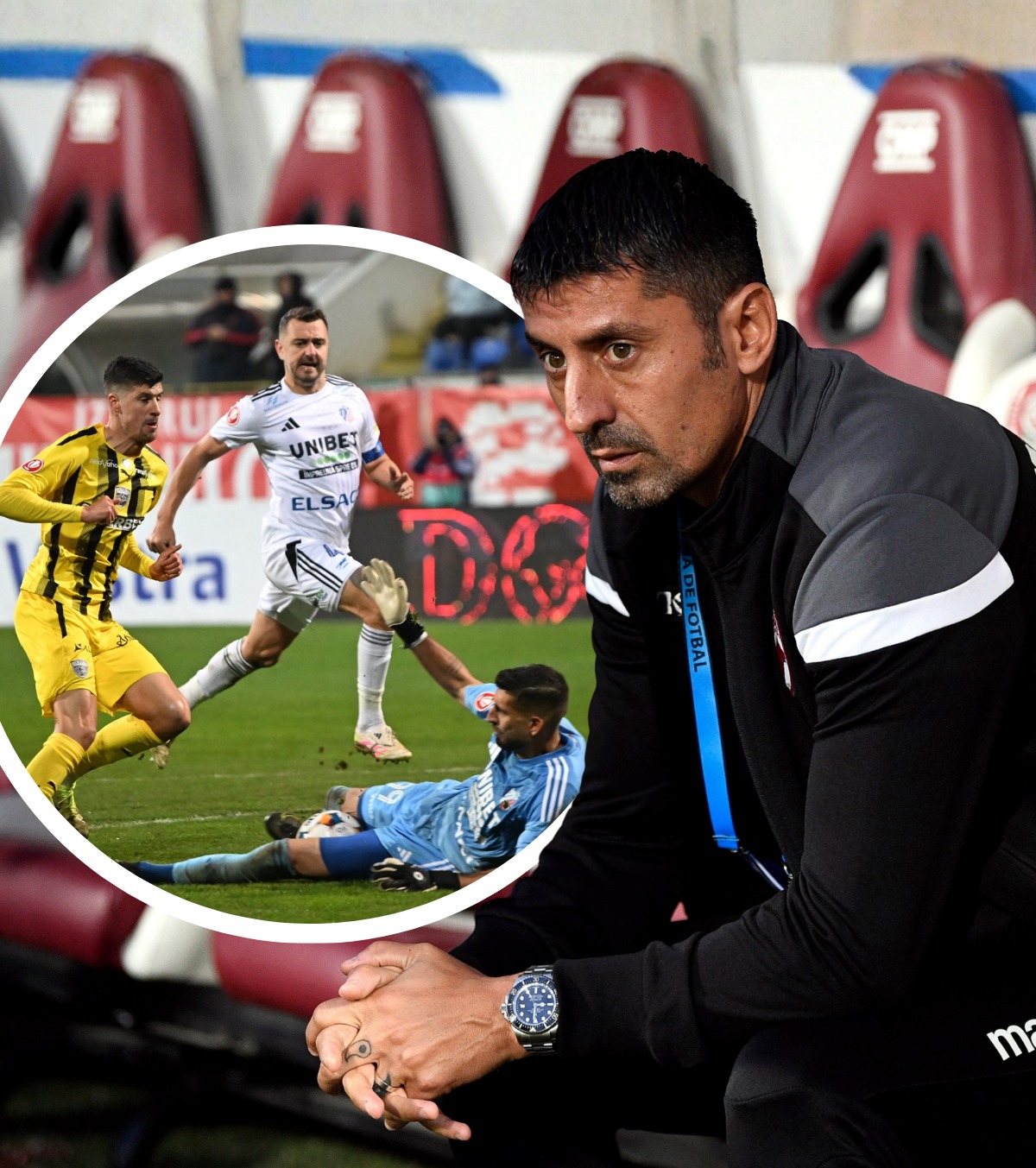 Mustrat de dinamoviști Ionel Dănciulescu și Ionuț Badea n-au avut milă de Stipe Perica: „Este greoi în gândire”