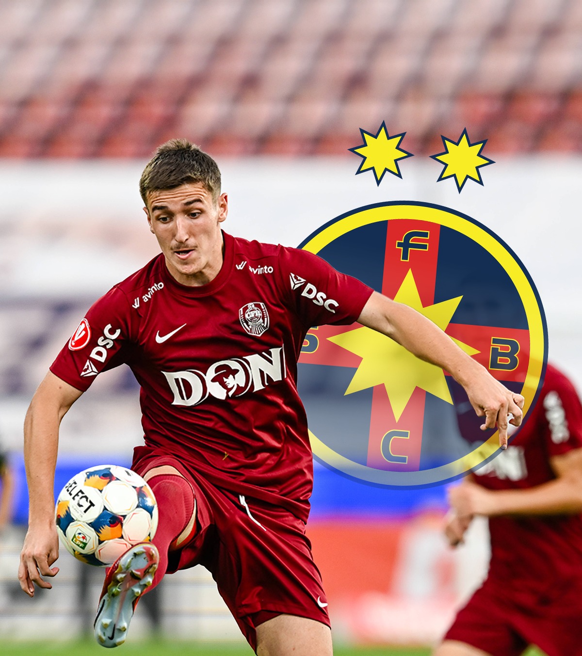 FCSB reia pista Emerllahu Campioana îl dorește din nou pe mijlocașul CFR-ului și va face o ofertă. Cum ar arăta primul 11 cu el și cu Duarte