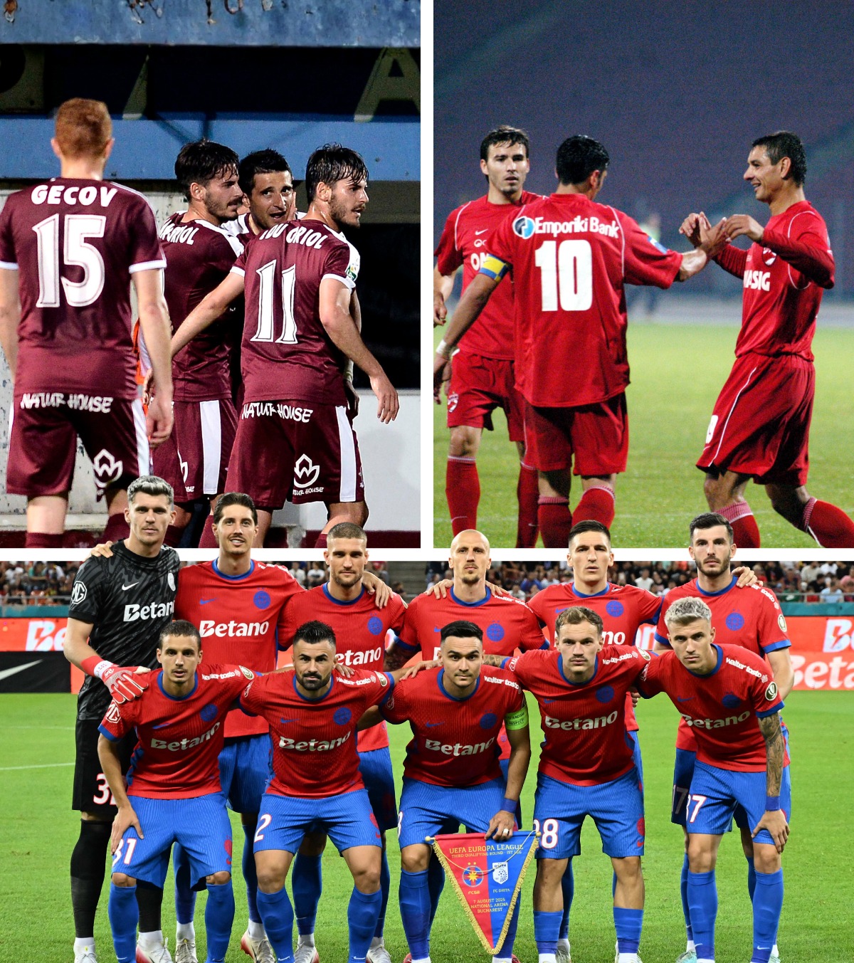 FCSB, cât Dinamo și Rapid în 20 de ani! Campioana joacă joi meciul 34 european în ultimul an și jumătate, nivel pe care rivalele îl ating în ultimele două decenii