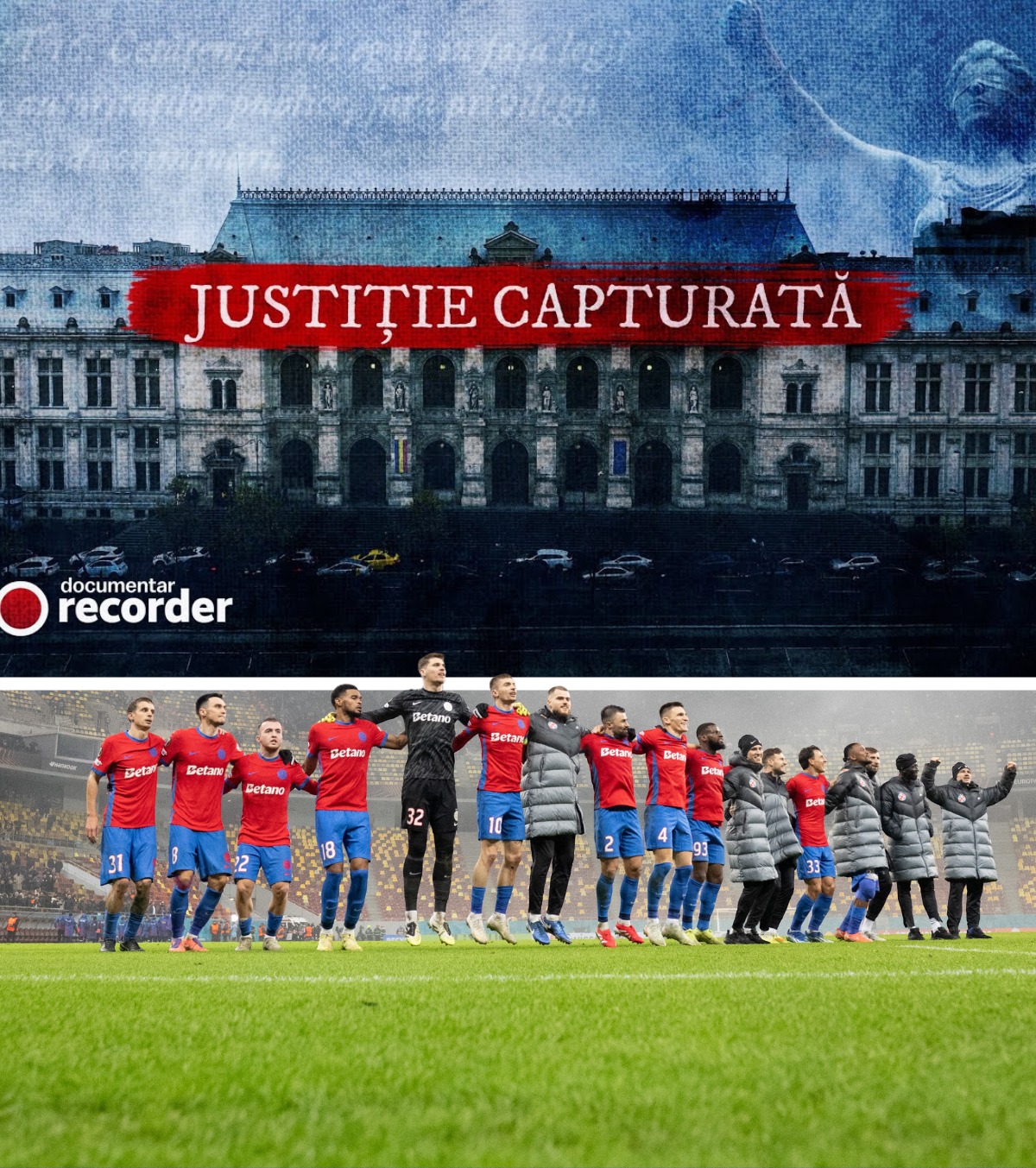 FCSB - Feyenoord, peste „Justiție capturată” de la TVR! Audiența meciului thriller de pe Arenă, de peste două ori mai mare decât a documentarului Recorder de la postul public