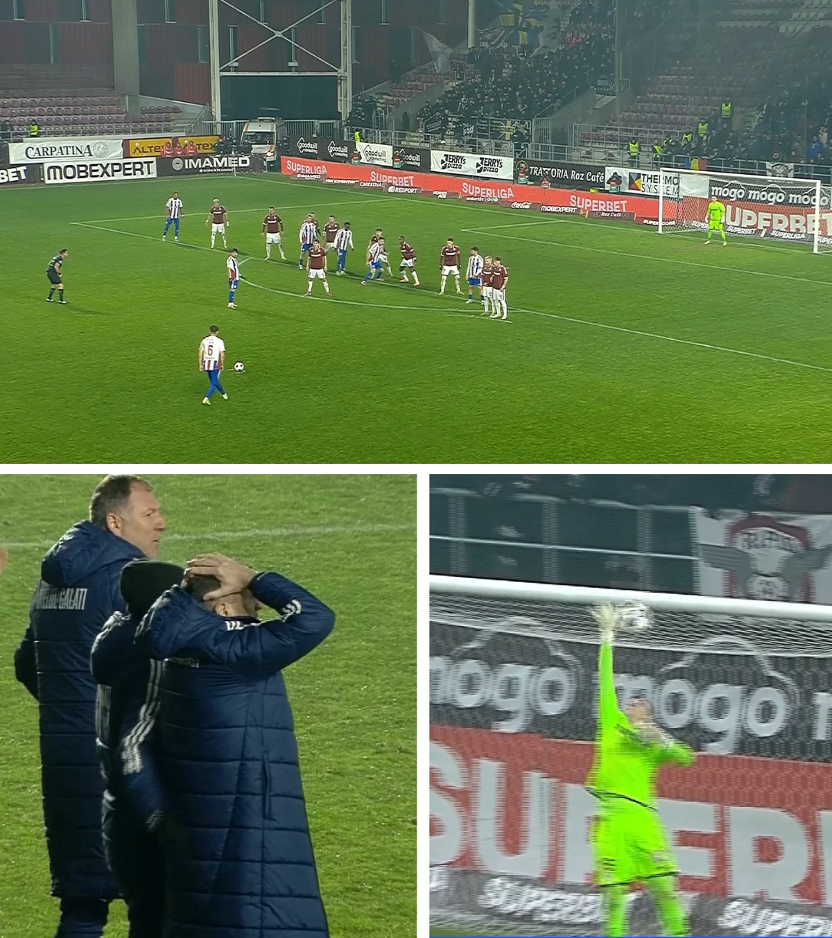 Golazo în Giulești VIDEO+FOTO. Reușită de senzație în poarta Rapidului! L-a ridiculizat pe Aioani