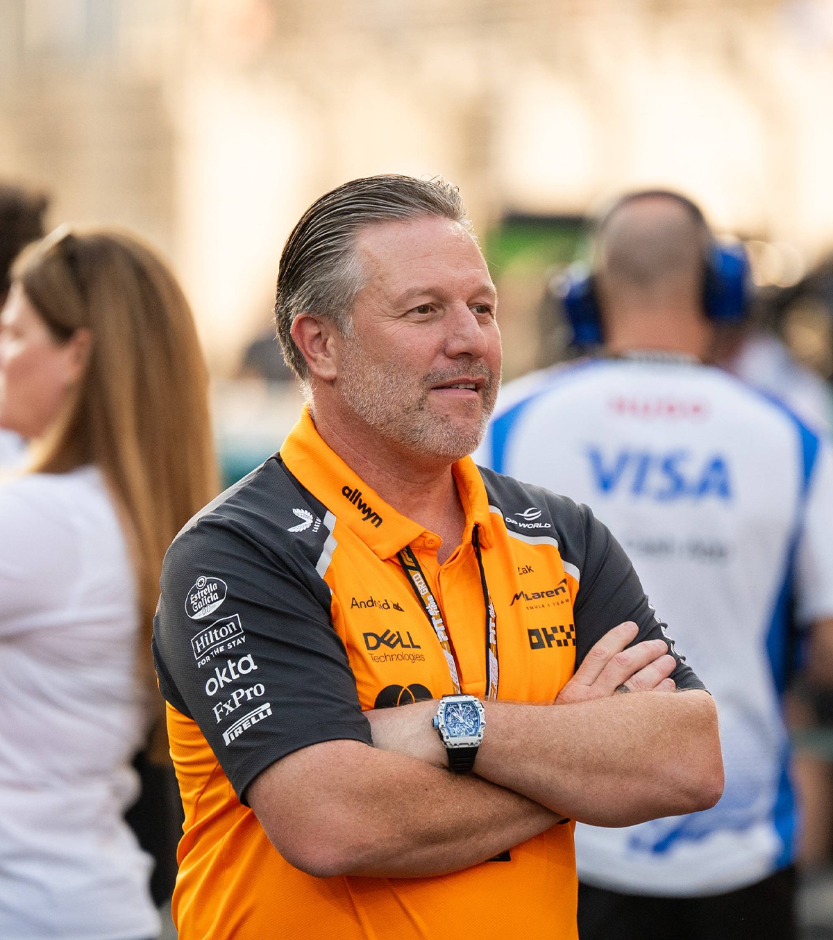 Glume proaste pe seama soției VIDEO. Șeful McLaren, discurs ofensator în fața lui Norris și Piastri: „Îi vedeți ochiul vânăt?”