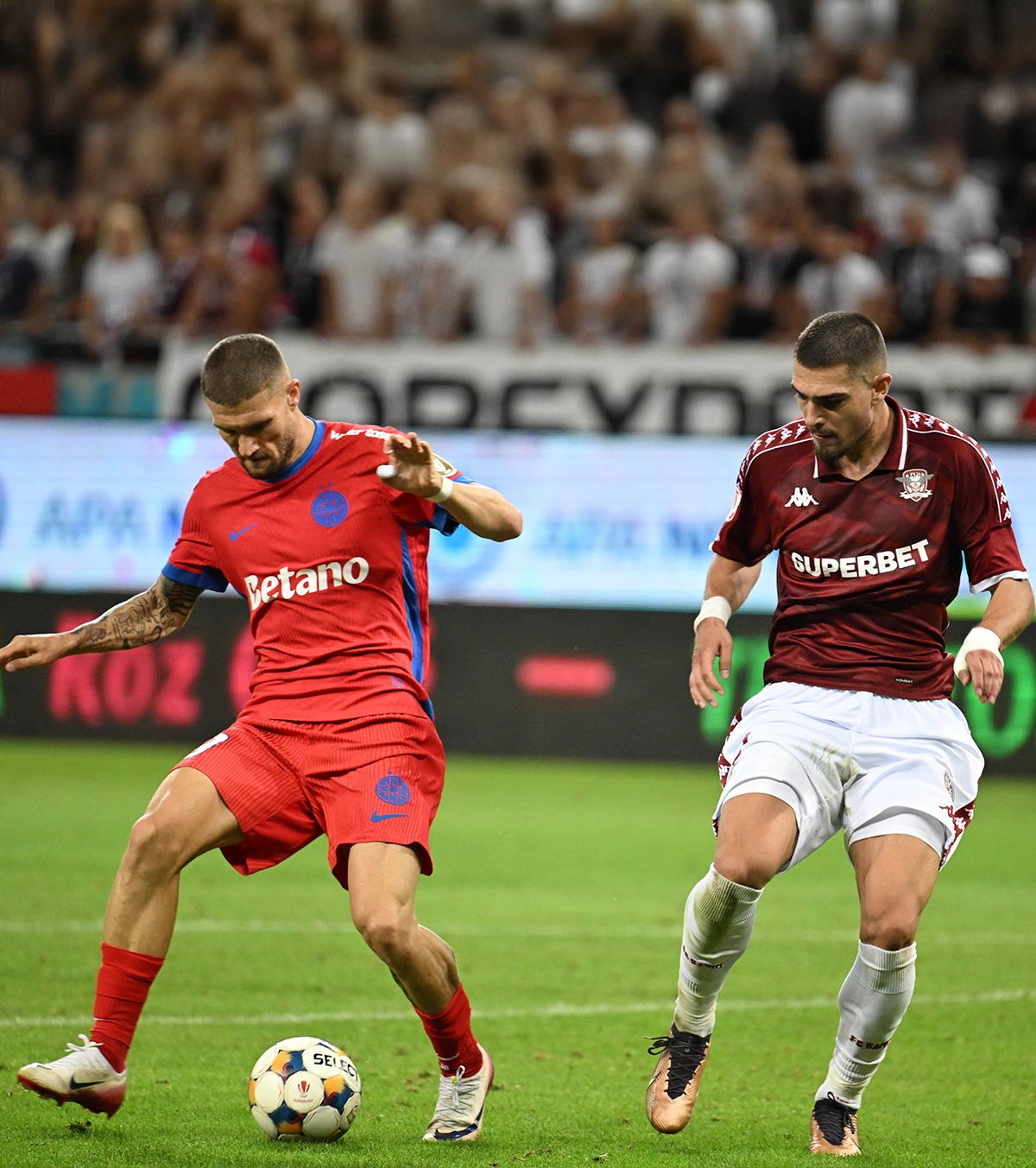 Ciobotariu, înainte de derby Fundașul crede că Rapid o poate învinge pe FCSB: „Ar fi frumos să terminăm anul pe primul loc”