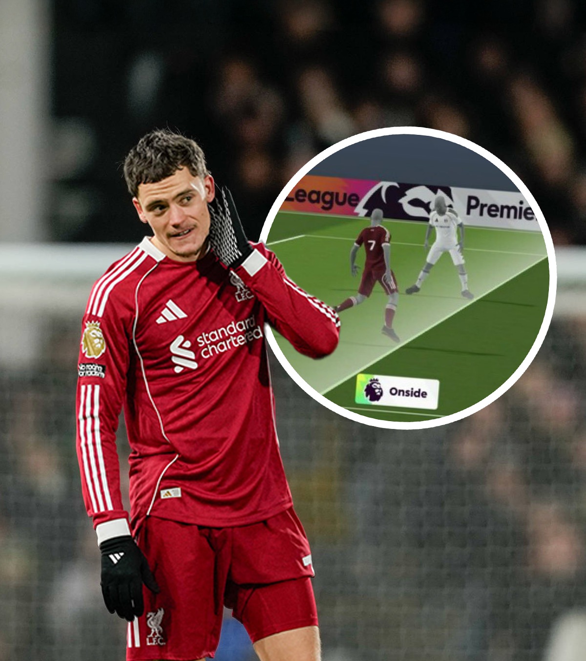 Confuzie în Premier League FOTO: Până și marcatorul golului  a crezut că e în ofsaid: „Nici nu am sărbătorit” » De ce a fost validată reușita