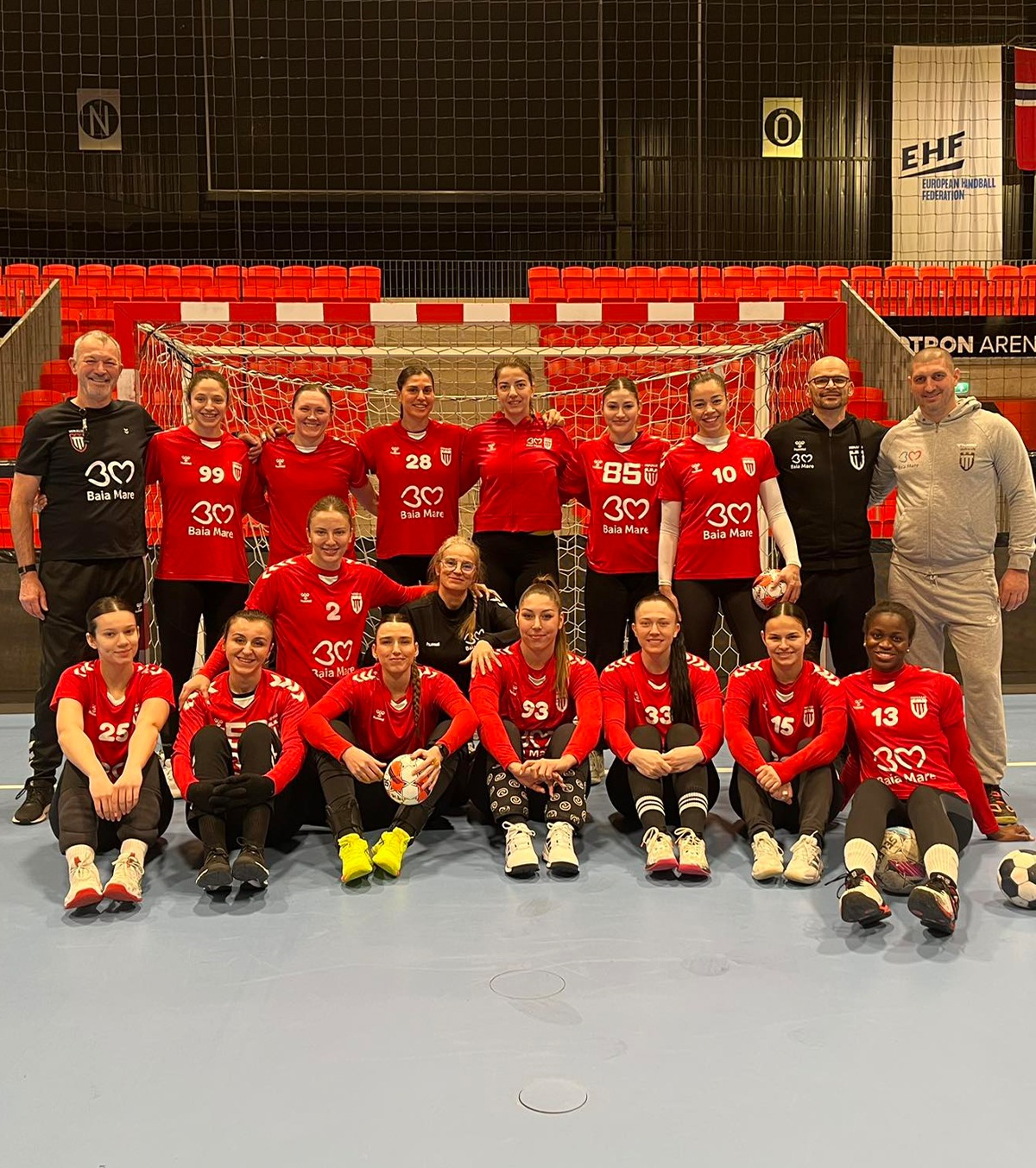Larvik - Minaur 26-28  Start perfect pentru Baia Mare în grupele EHF European League