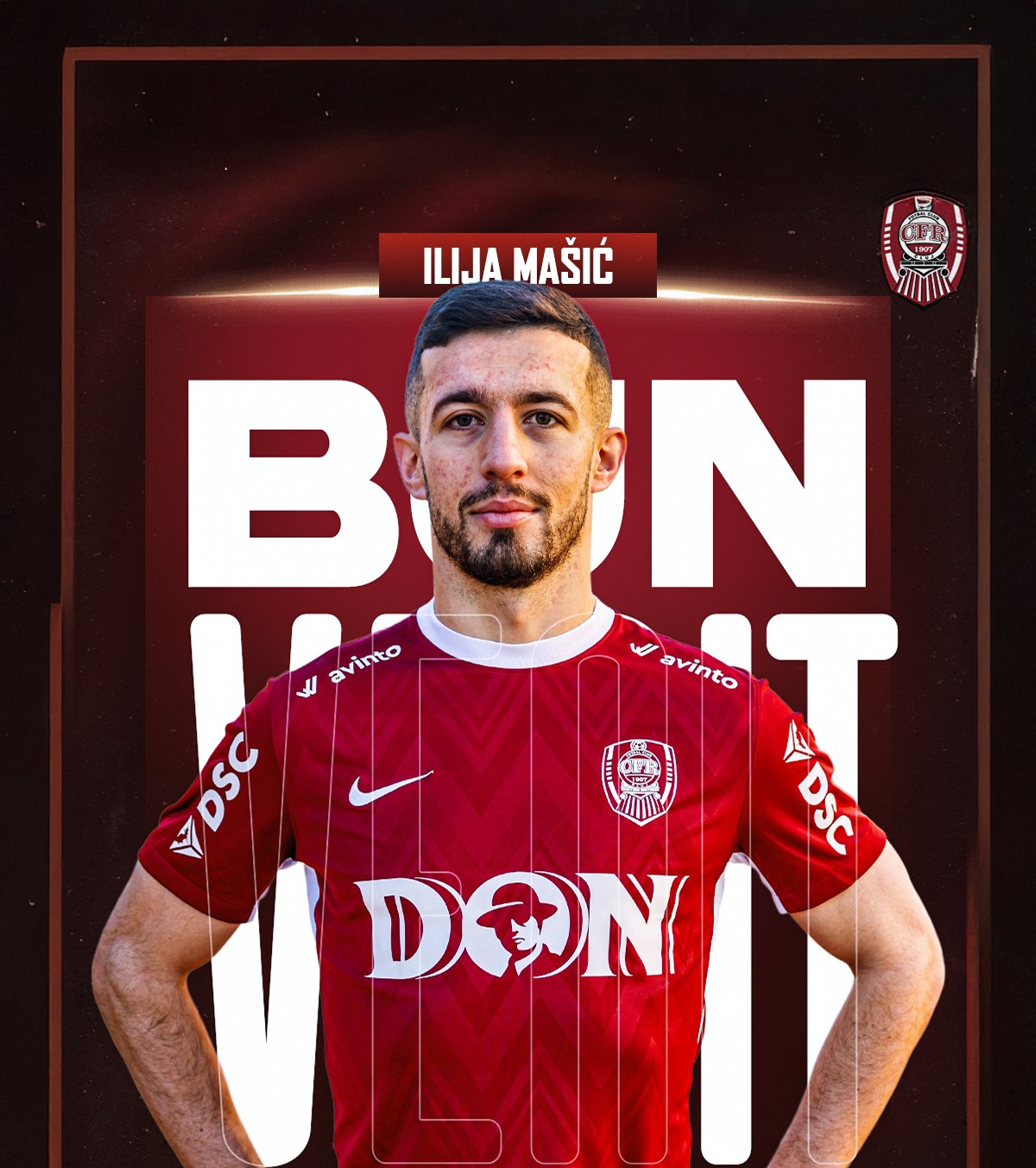 Al doilea transfer al iernii CFR Cluj și-a întărit defensiva cu un jucător de 1,93 metri